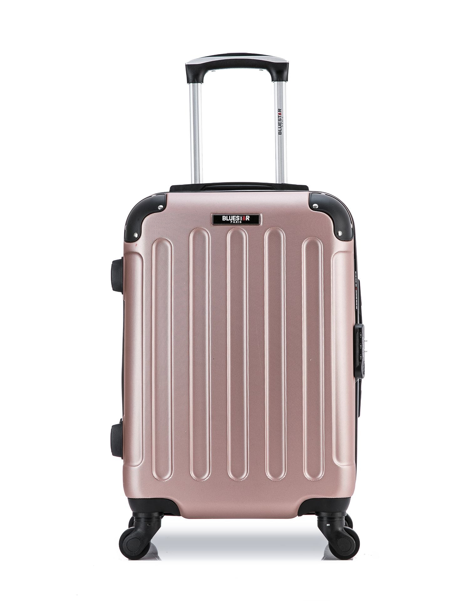 bluestar-madrid-lot-2-valises-week-end-cabine-noir-rigide image 7
