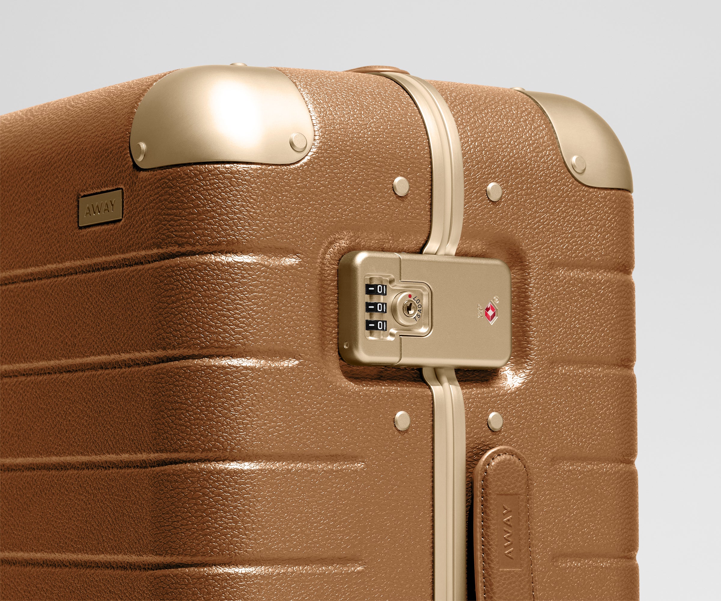 away-aluminum-edge-bigger-valise-cabine-cognac-alu image 5