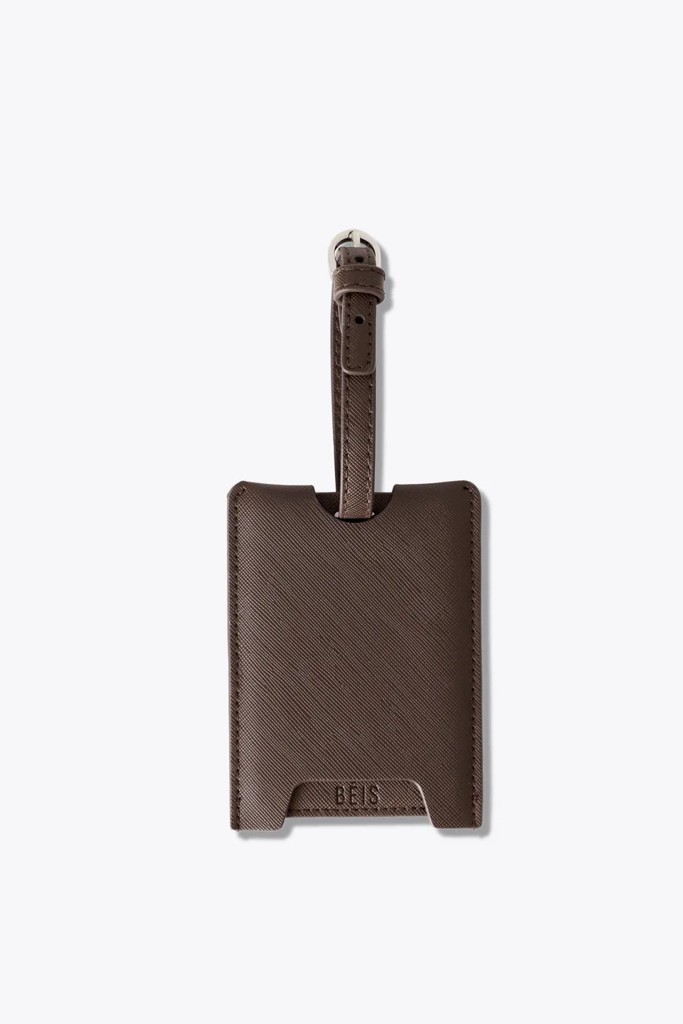 beis-the-luggage-tag-tiquette-bagage-espresso-cache-adresse image 1