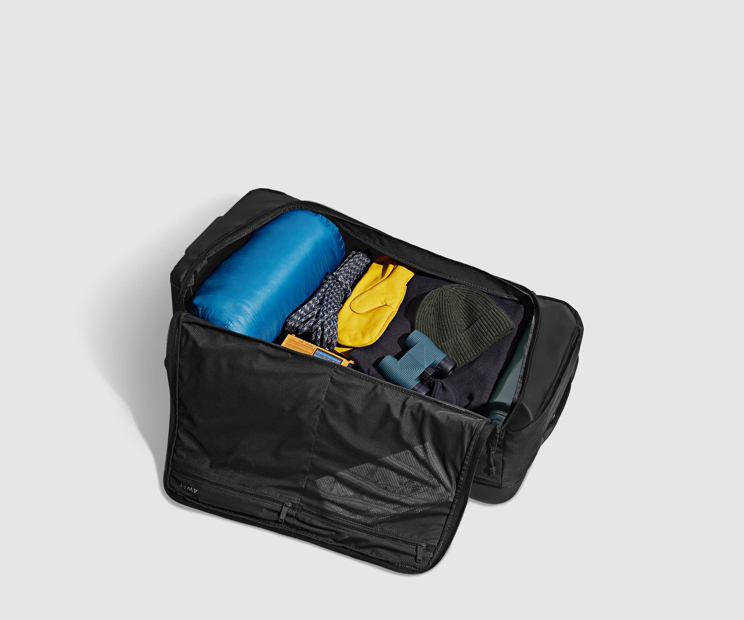 away-active-rolling-duffle-85l-sac-voyage-roulettes-jet-black image 6