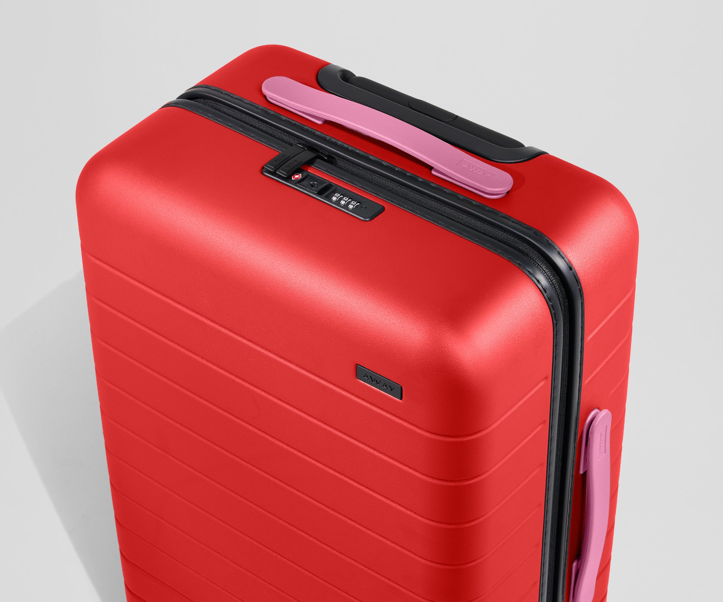 away-carry-on-custom-handle-set-poign-es-rose-pivoine image 2
