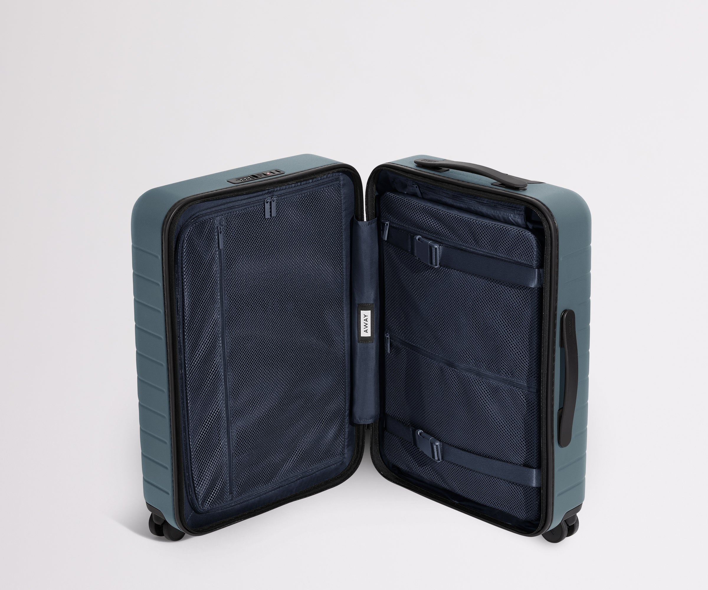 away-carry-on-valise-cabine-coast-blue-rigide image 8