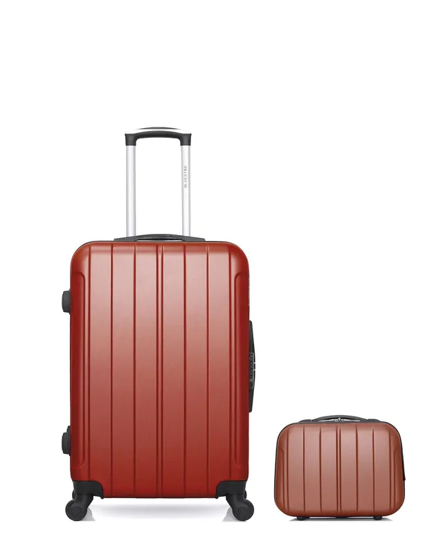 bluestar-paris-napoli-set-valise-weekend-vanity-beige image 1
