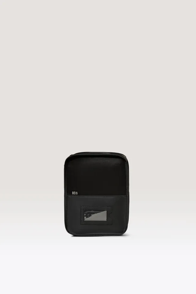 beis-packing-cube-medium-cube-valise-noir-taille-m image 1