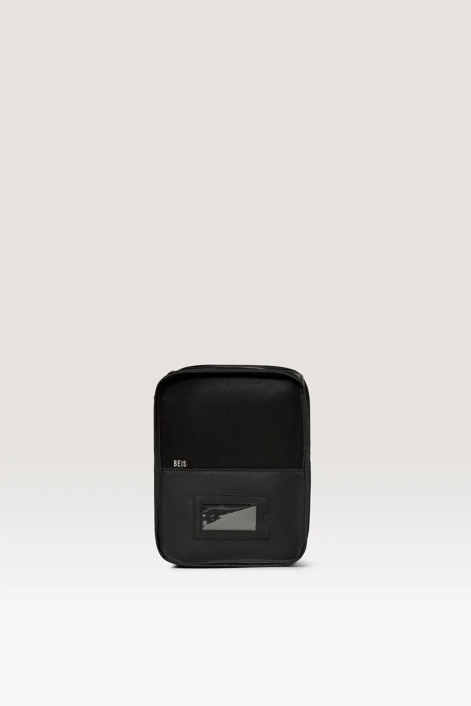 beis-packing-cube-medium-cube-valise-noir-taille-m image 1