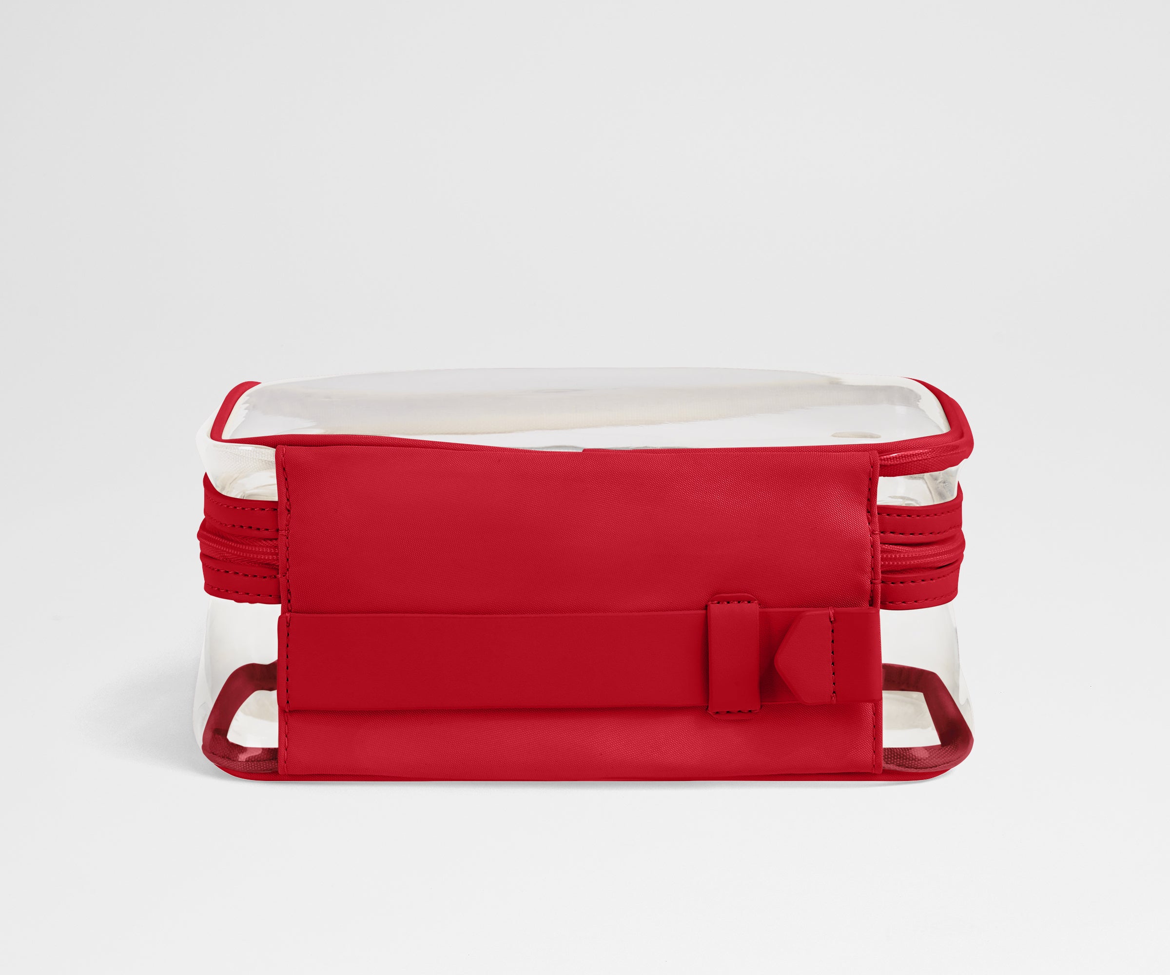 away-clear-toiletry-bag-trousse-toilette-cherry-red image 4