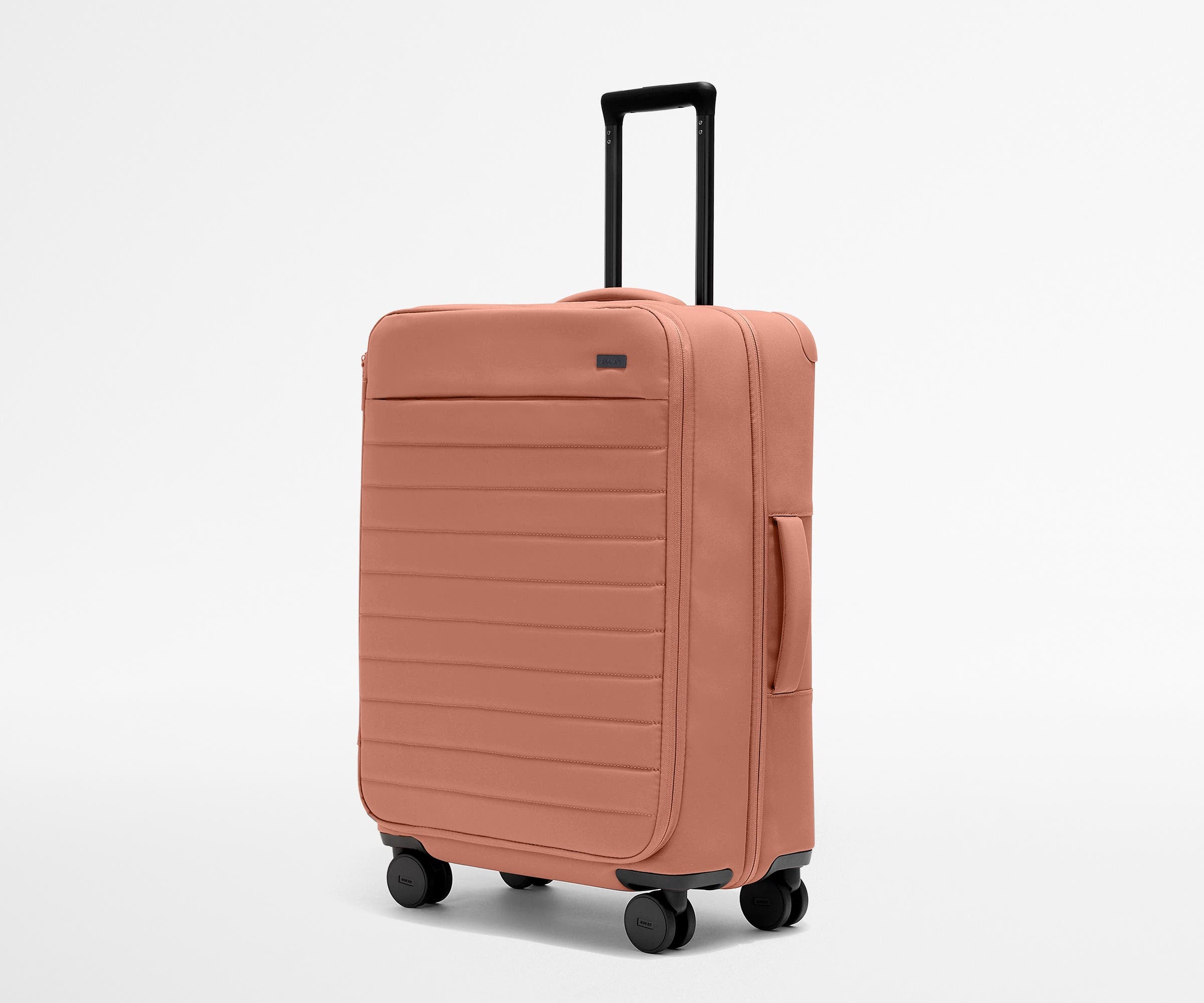 away-softside-medium-valise-soute-clay-pink-souple image 2