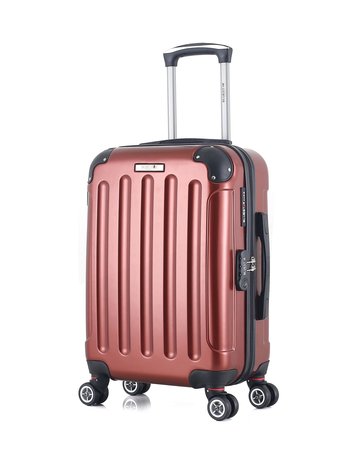bluestar-tunis-valise-cabine-55cm-rigide-noire-4-roues image 2