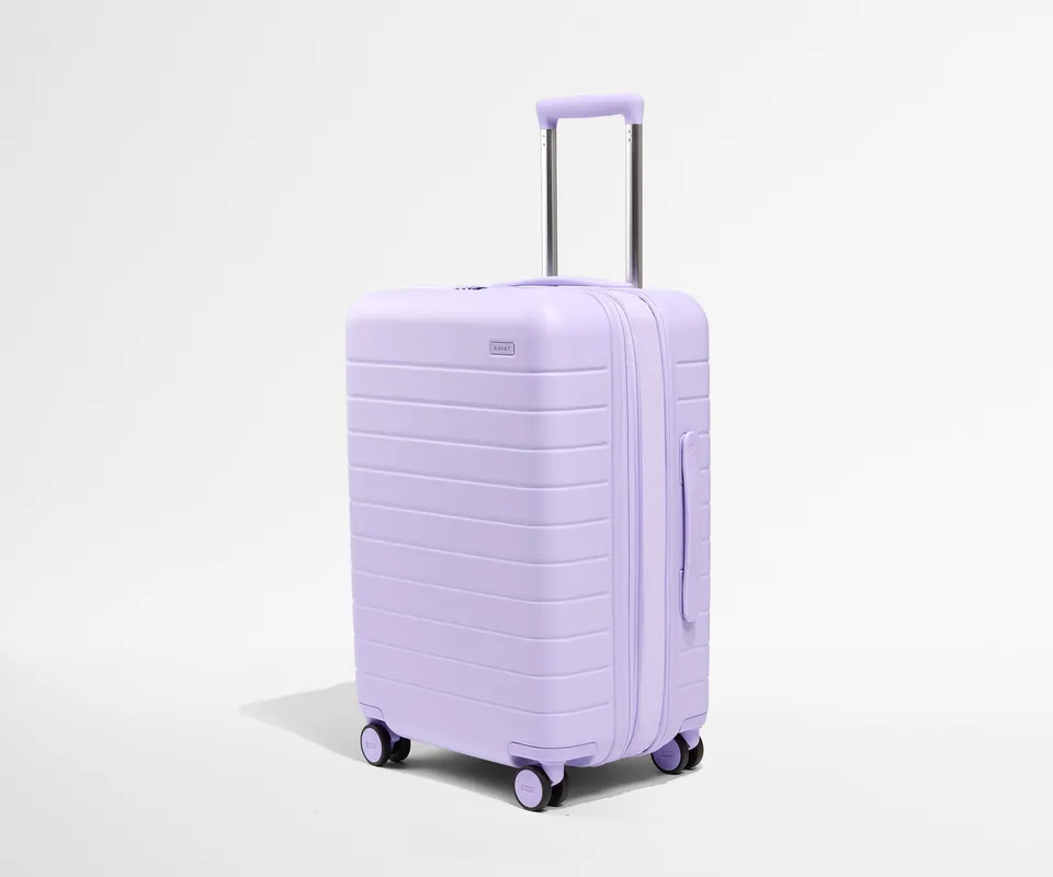 away-bigger-carry-on-flex-valise-cabine-lavender-haze-extensible image 1