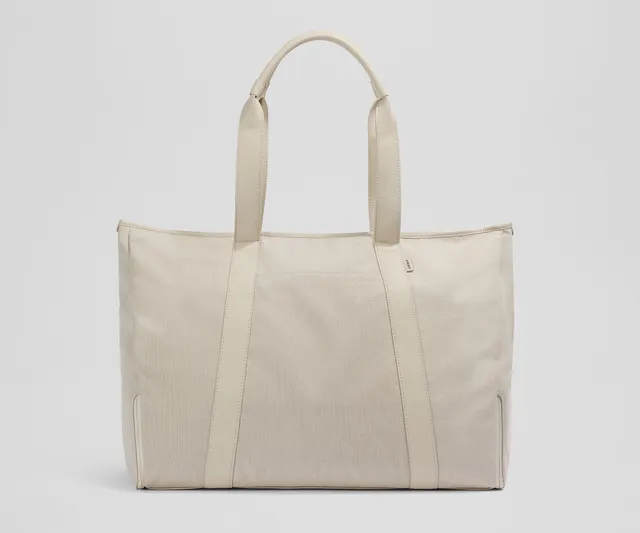 away-transit-canvas-tote-sac-tote-tan-16-pouces-porte-chaussures image 1