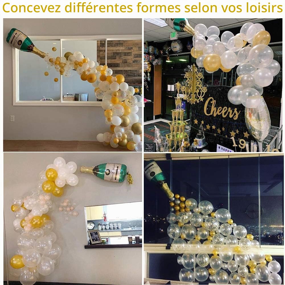 hayayu-ballons-de-f-te-kit-champagne-77-pi-ces-d-coration image 3