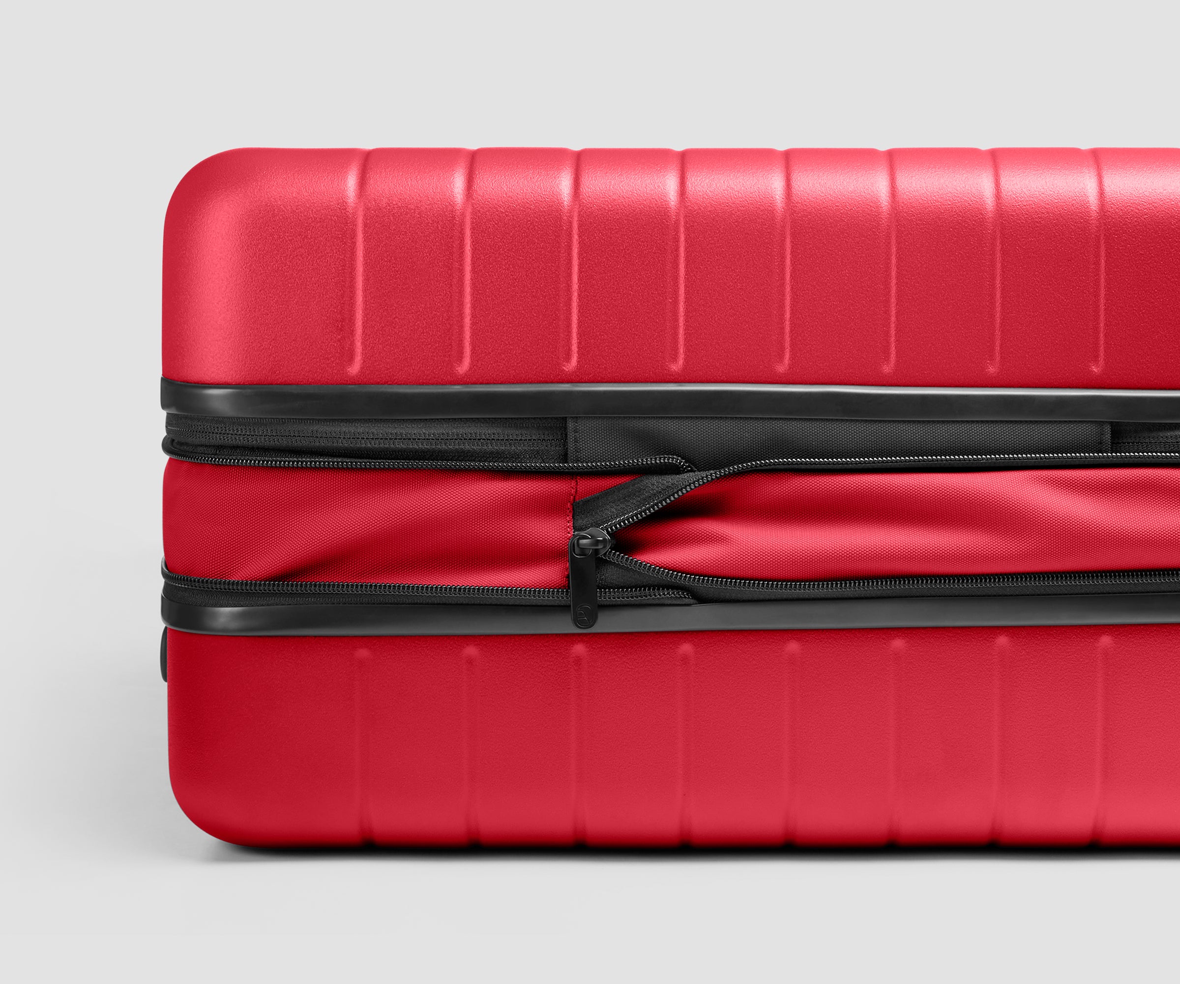 away-carry-on-flex-3-valise-cabine-rouge-cerise-extensible image 8