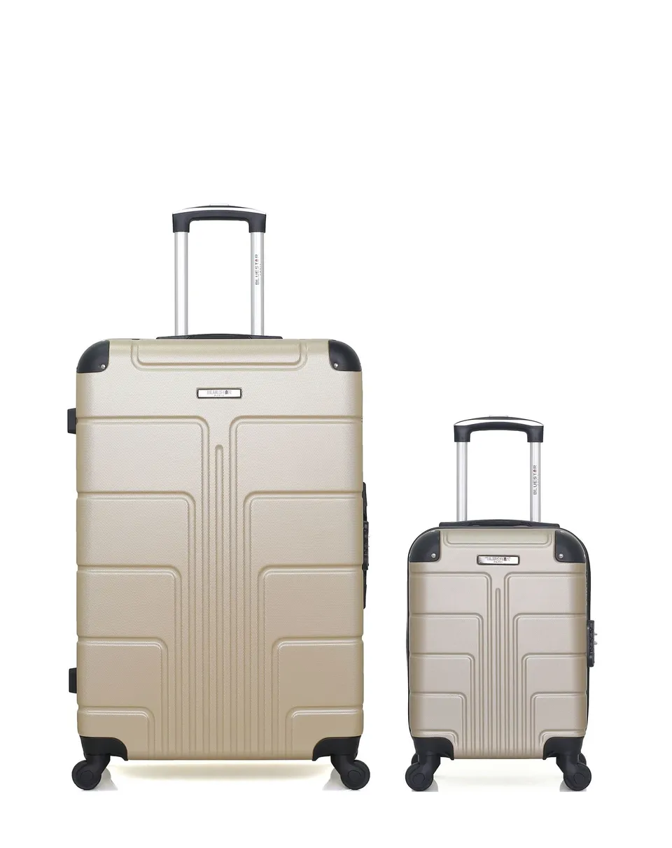 bluestar-ottawa-lot-2-valises-rigides-beige-xxs-xl image 1
