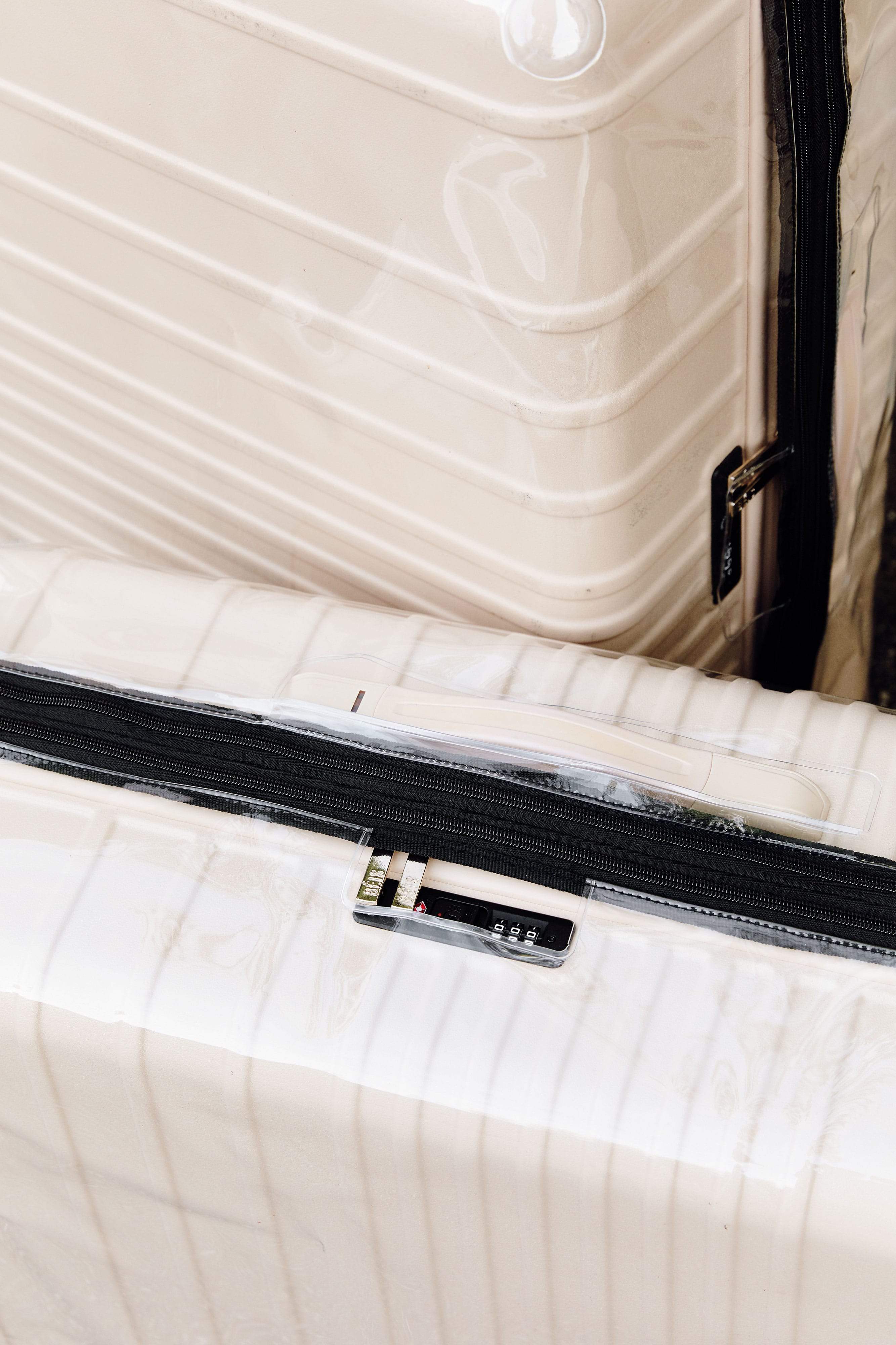 beis-large-check-in-housse-valise-soute-protection image 7