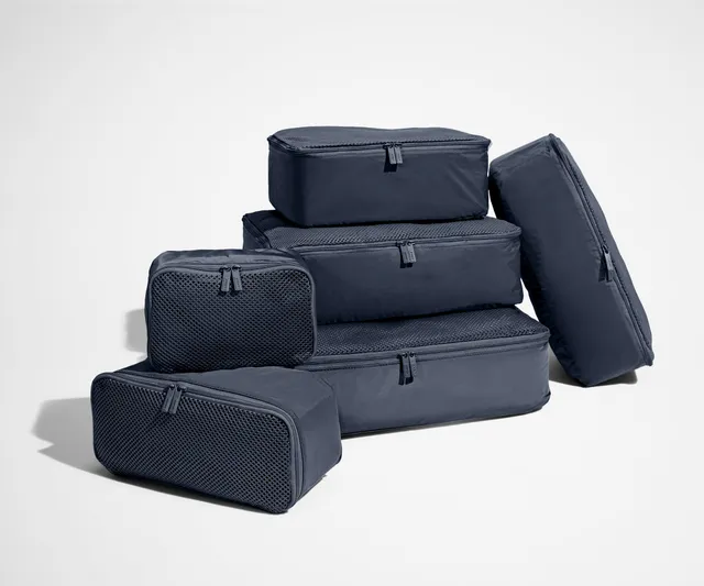 away-insider-cubes-lot-6-organiseur-valise-bleu-navy-blue image 1
