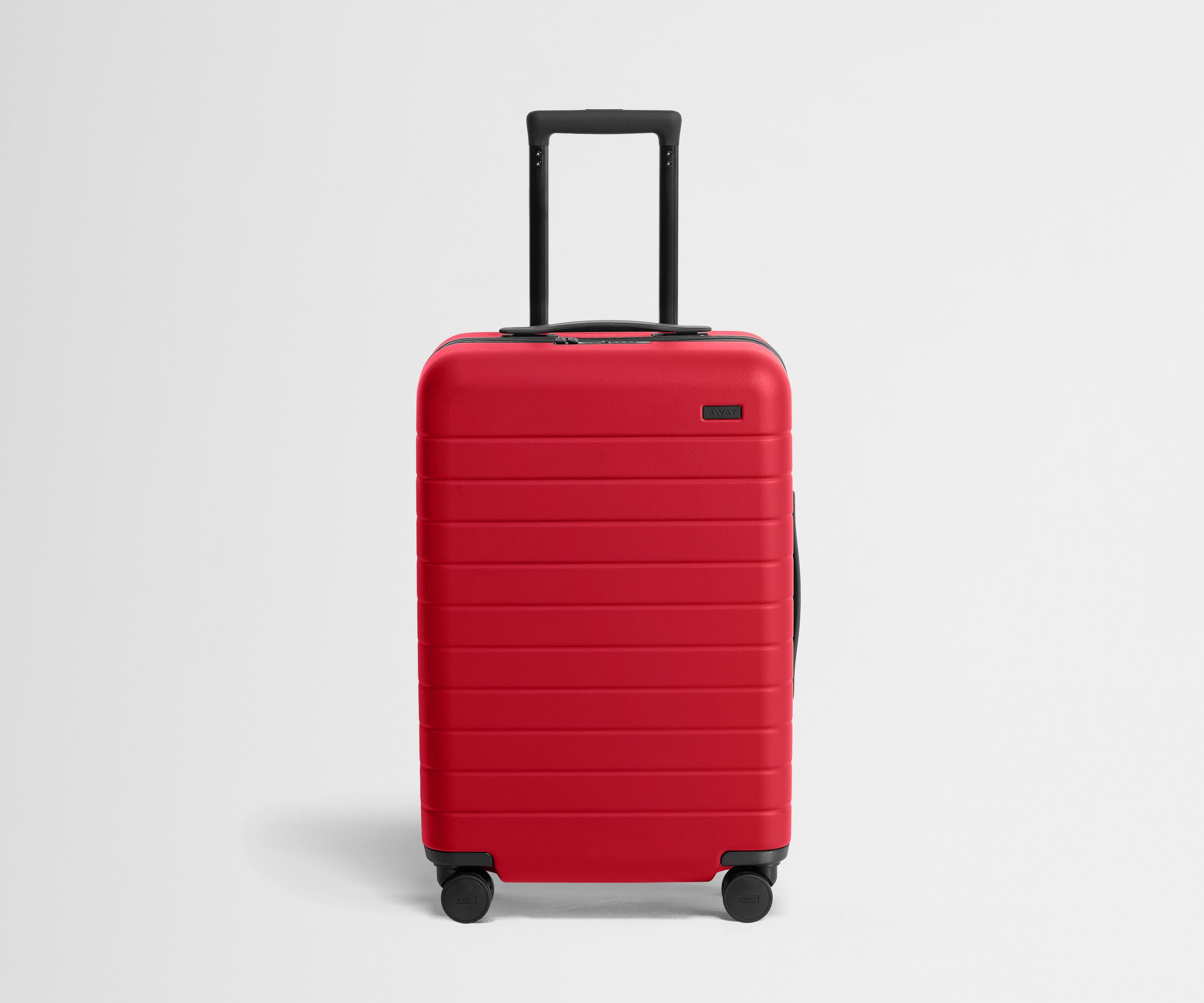 away-the-bigger-carry-on-valise-cabine-cherry-red-rigide image 1