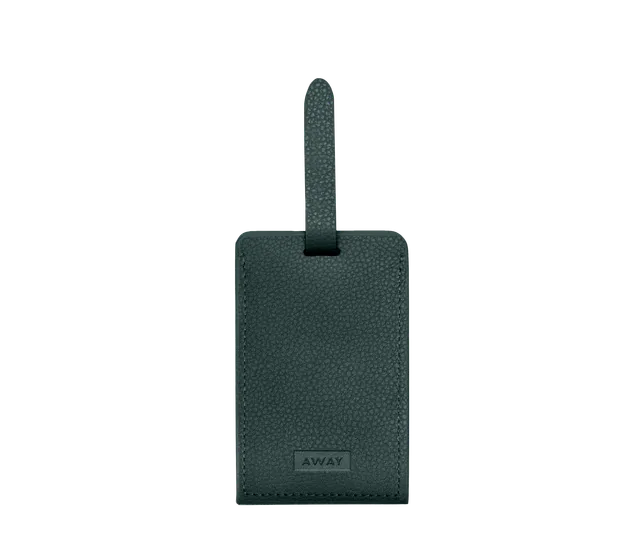 away-aluminum-edge-tag-tiquette-bagage-vert-lierre image 1