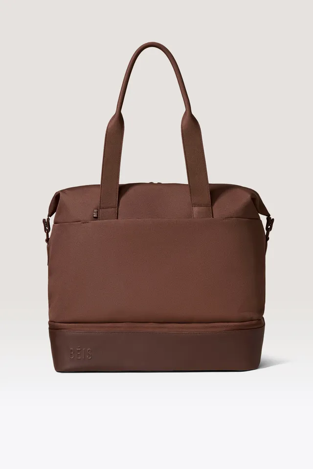 beis-weekender-sac-voyage-maple-marron-toile-chaussures image 1