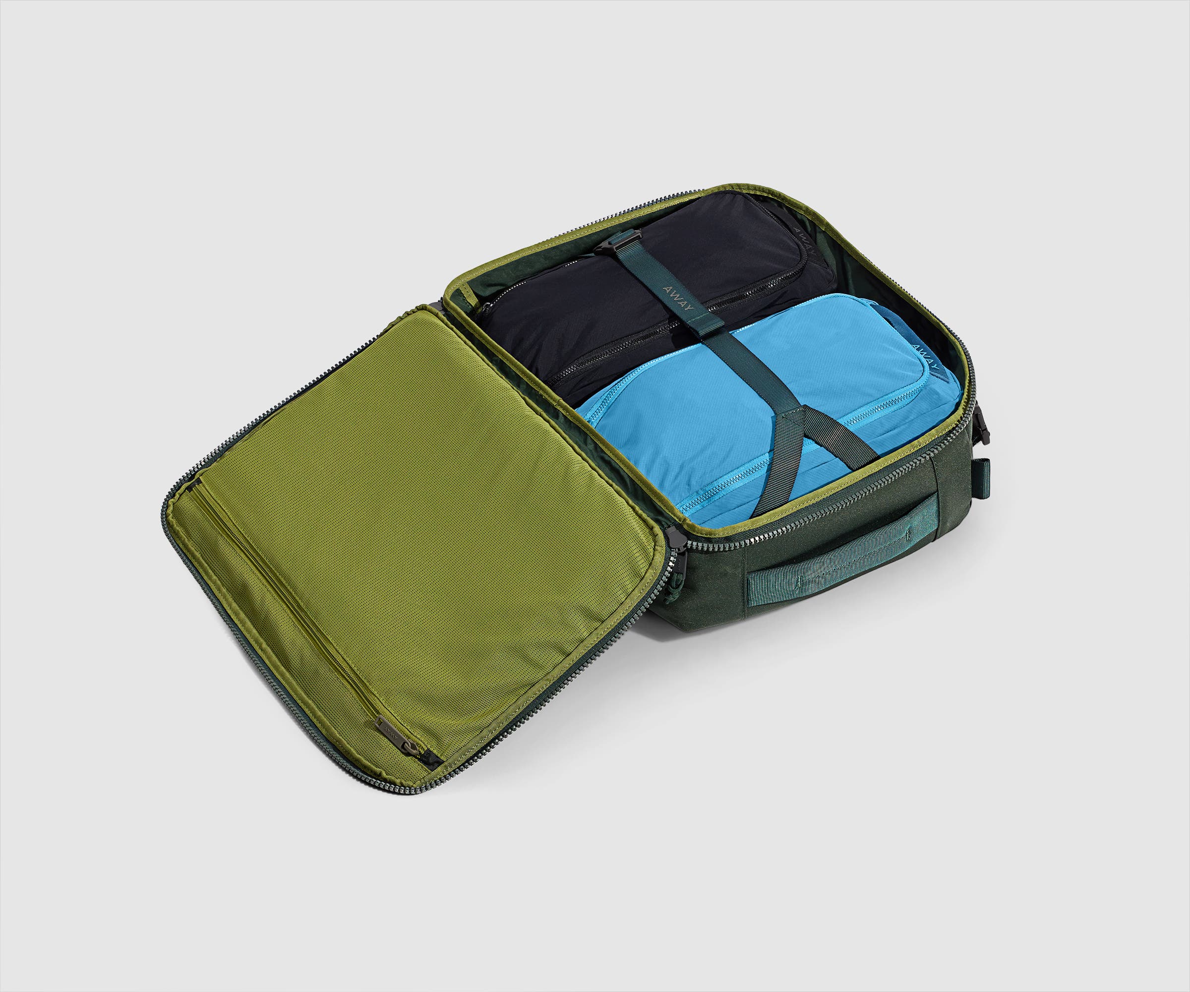 away-active-convertible-25l-sac-dos-forest-green-convertible image 5