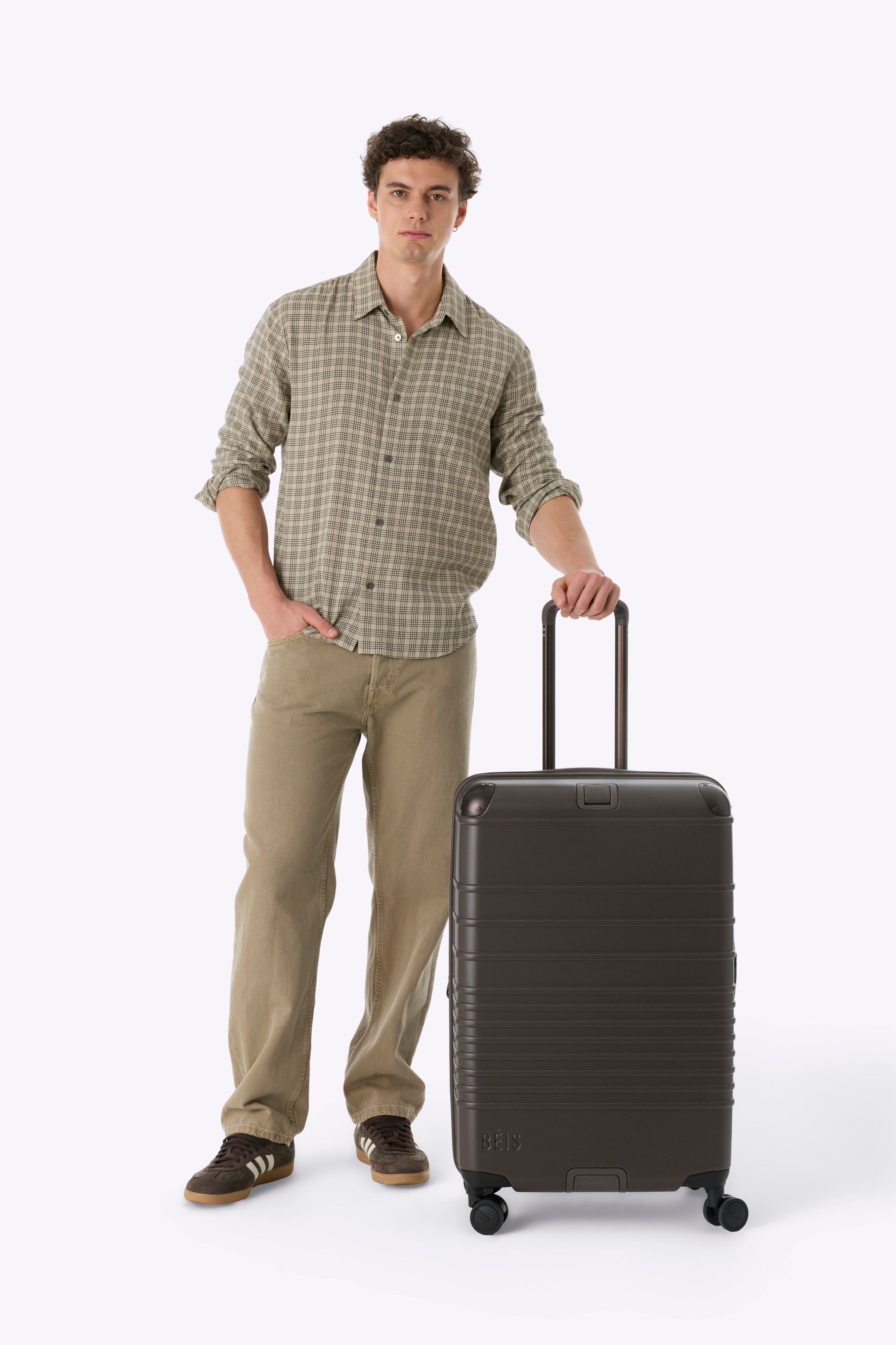 beis-hybrid-valise-soute-espresso-rigide-roulettes image 5