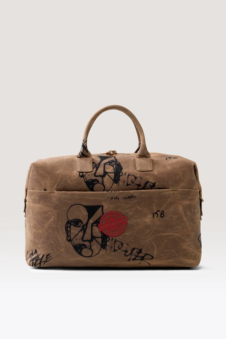 beis-x-kidsuper-carryall-duffle-sac-cargo image 1