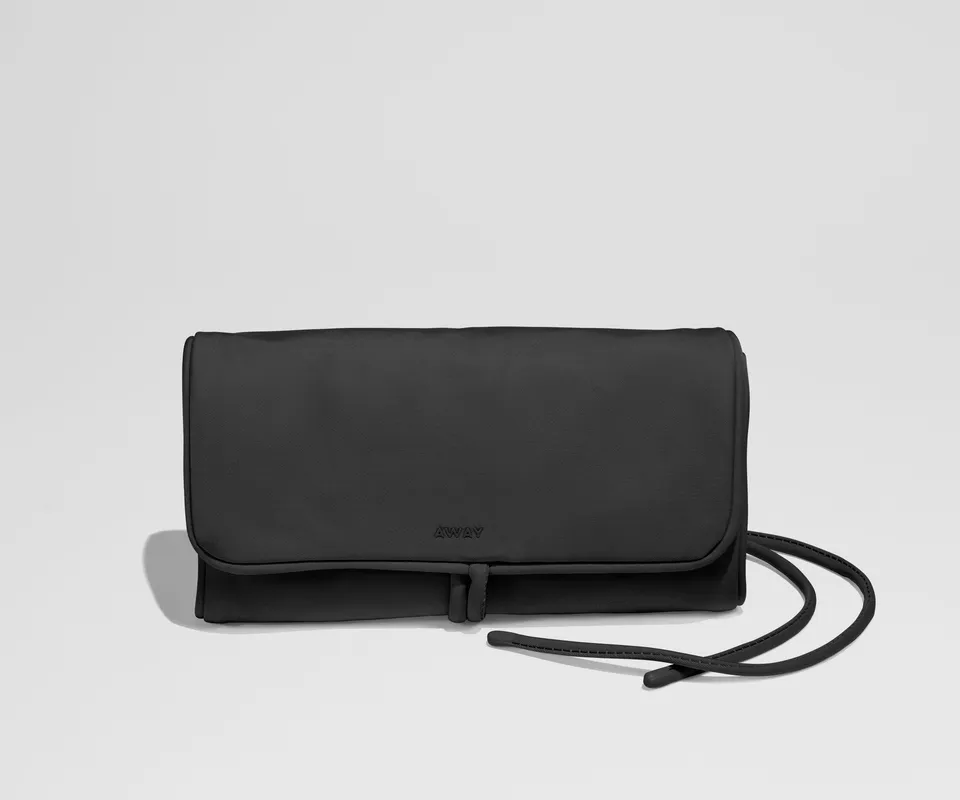 away-jewelry-roll-rouleau-bijoux-jet-black image 1