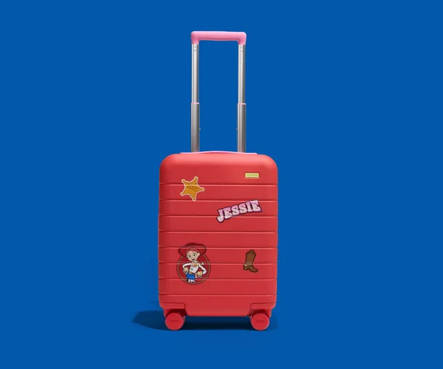 away-kids-carry-on-valise-cabine-enfant-jessie-red-rigide image 1