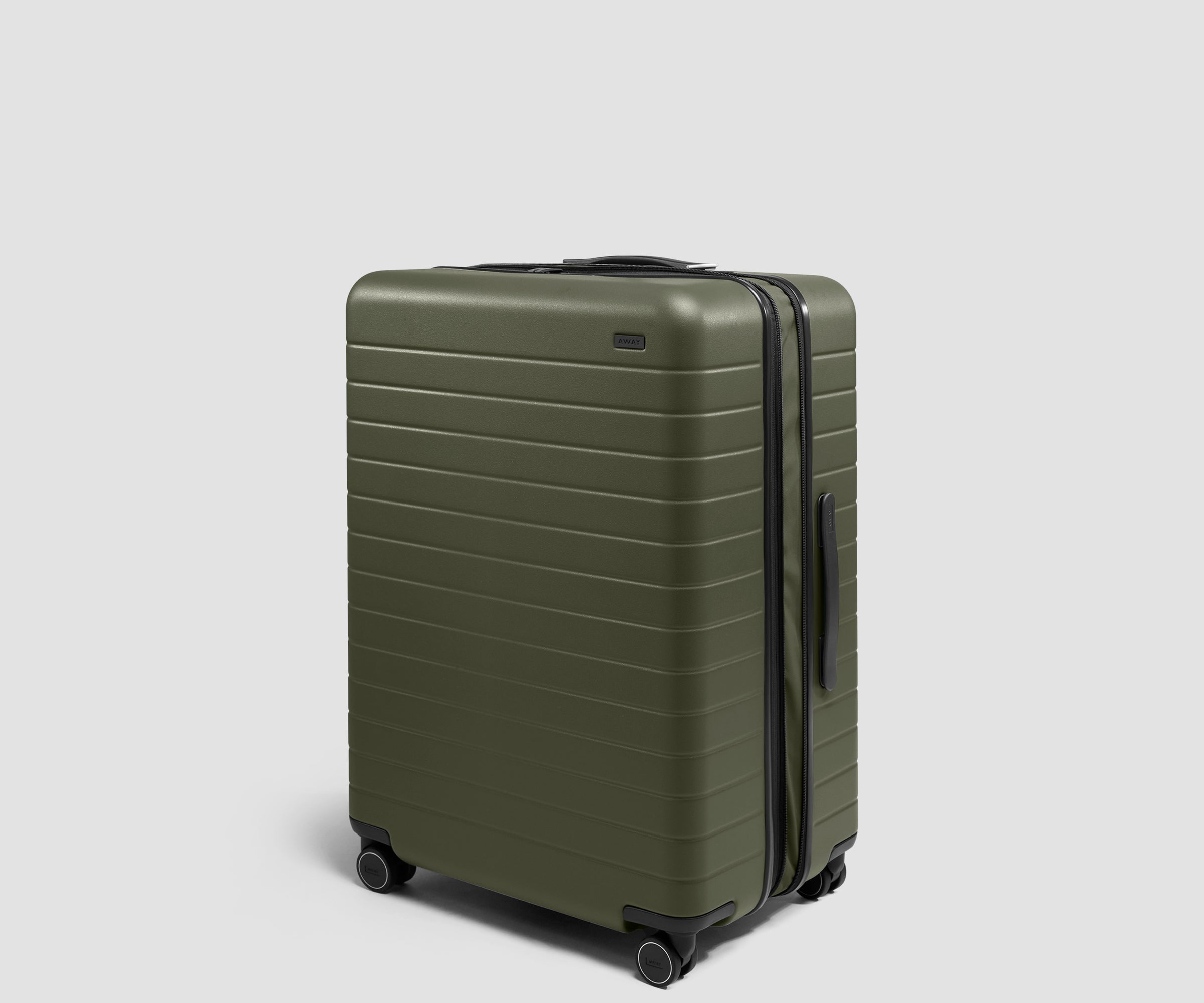 away-large-flex-3-valise-soute-extensible-olive-green image 1