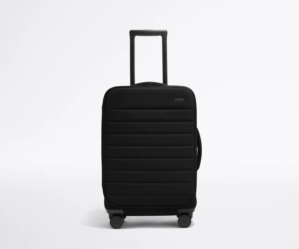 away-softside-carry-on-valise-cabine-coast-blue-extensible image 1