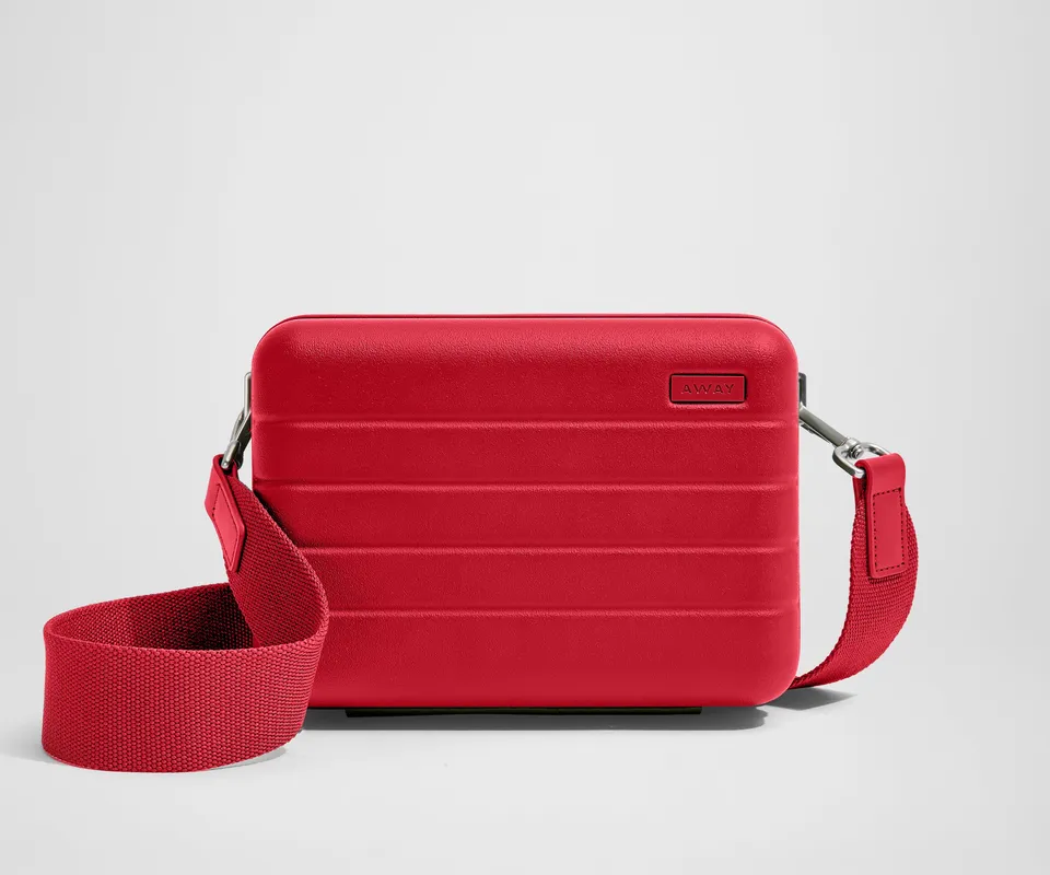 away-mini-crossbody-sac-bandouli-re-cherry-red-rigide image 1