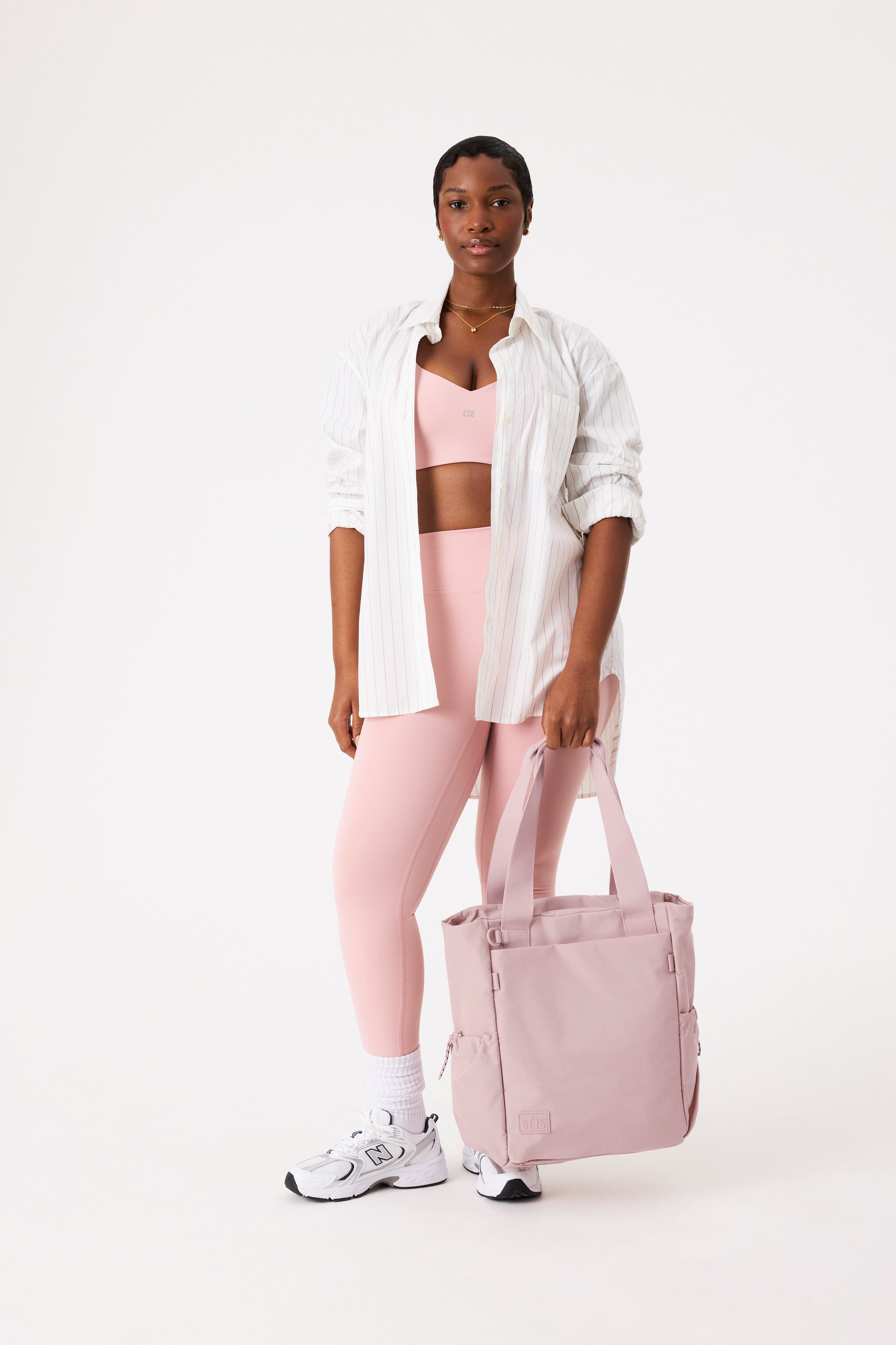 beis-sport-tote-sac-sport-rose-filet-ext-rieur image 5