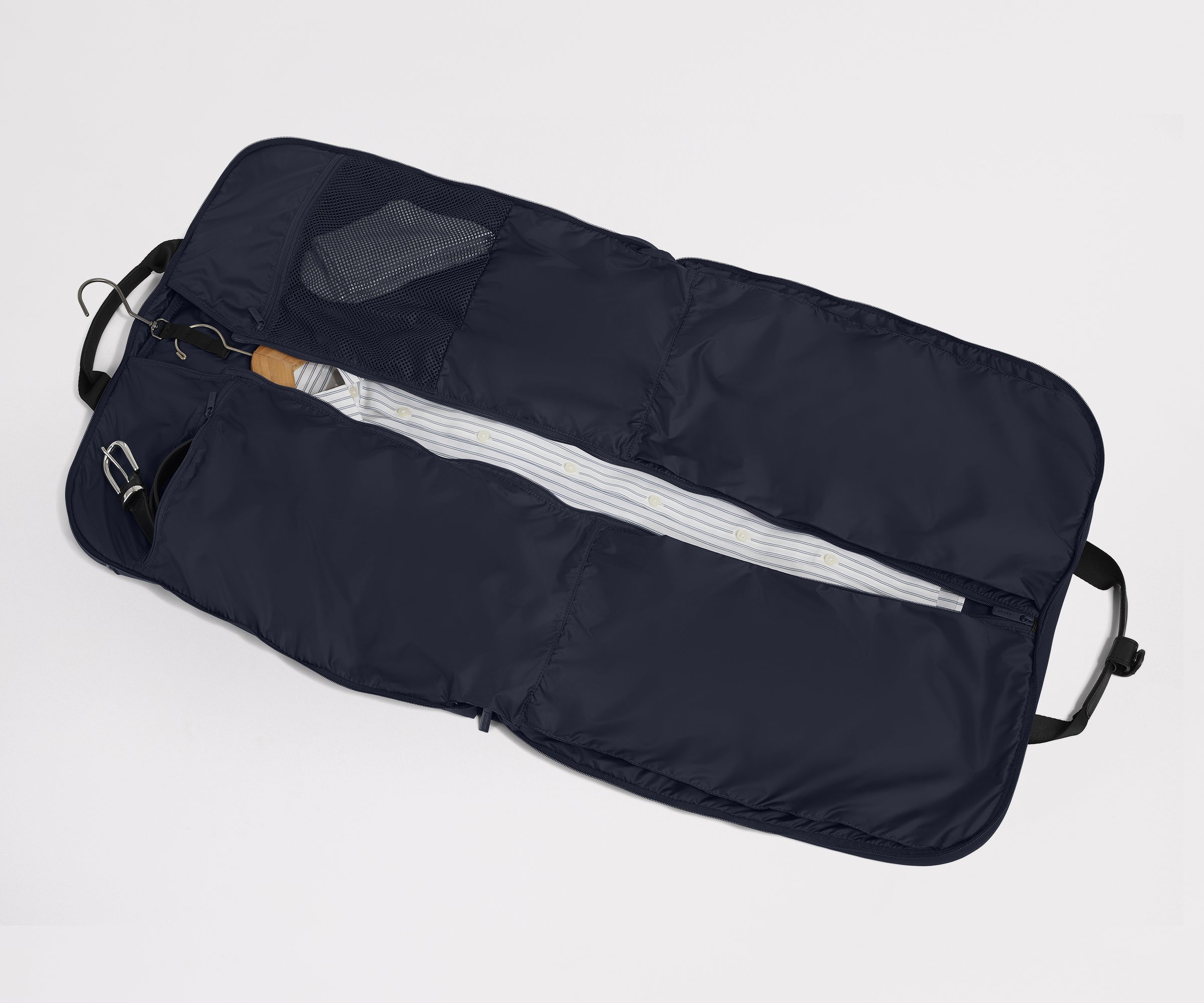 away-garment-bag-housse-costume-navy-blue-2-costumes image 2