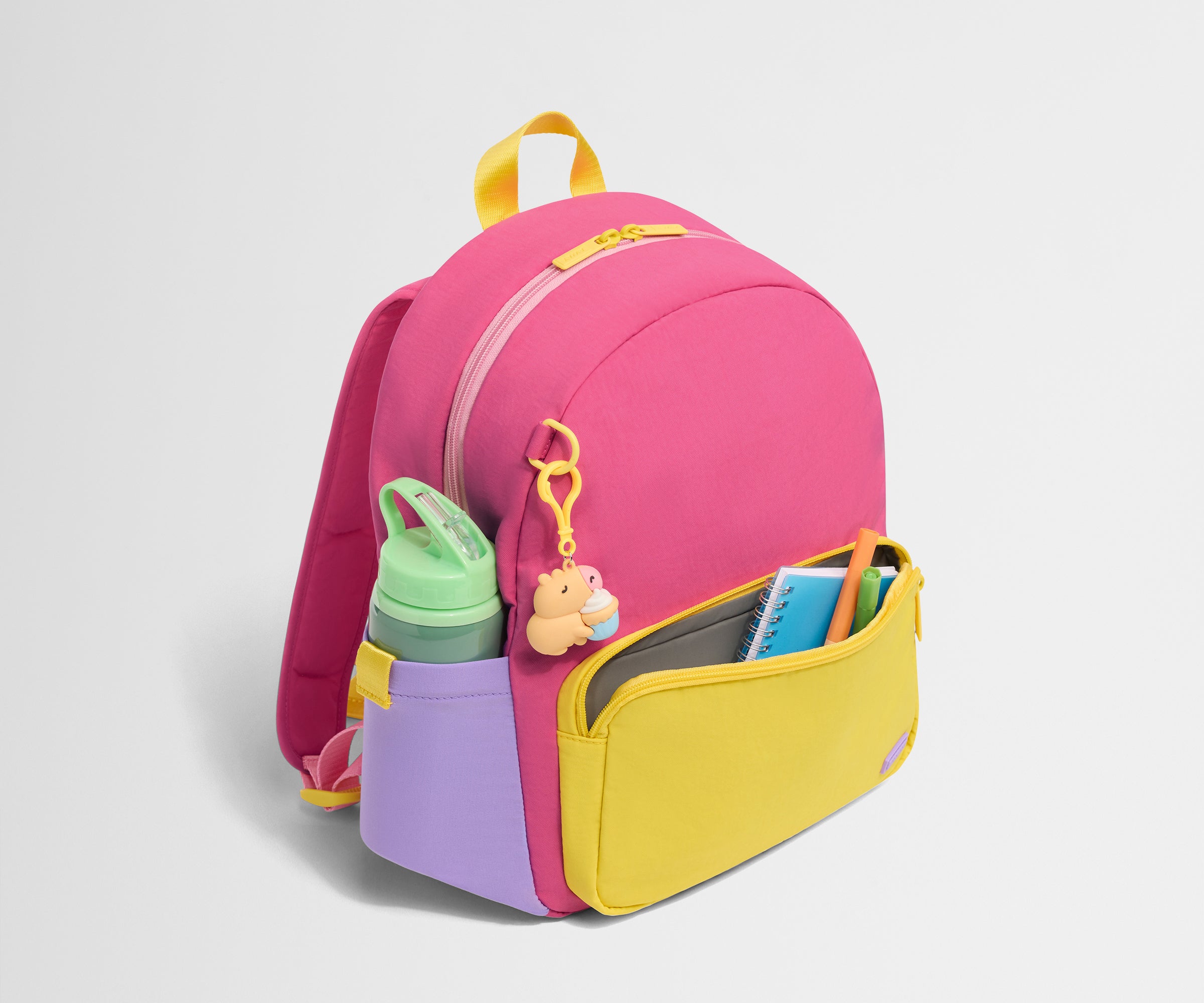 away-kids-backpack-sac-dos-enfant-cotton-candy-pink-nylon image 3