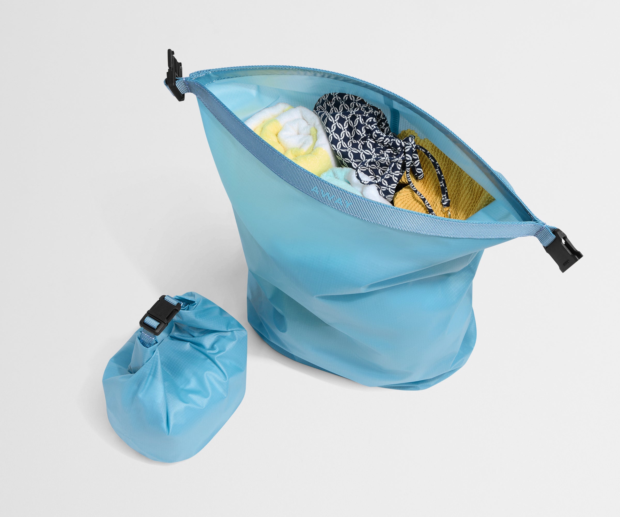 away-packing-organizers-dry-bag-duo-sac-tanche-bleu-lot-2 image 2