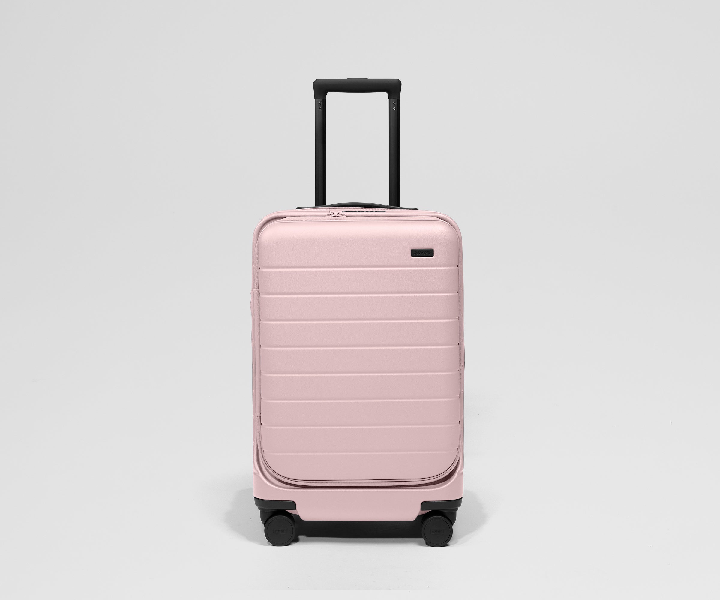 away-topside-carry-on-valise-cabine-blush-pink-extensible image 2