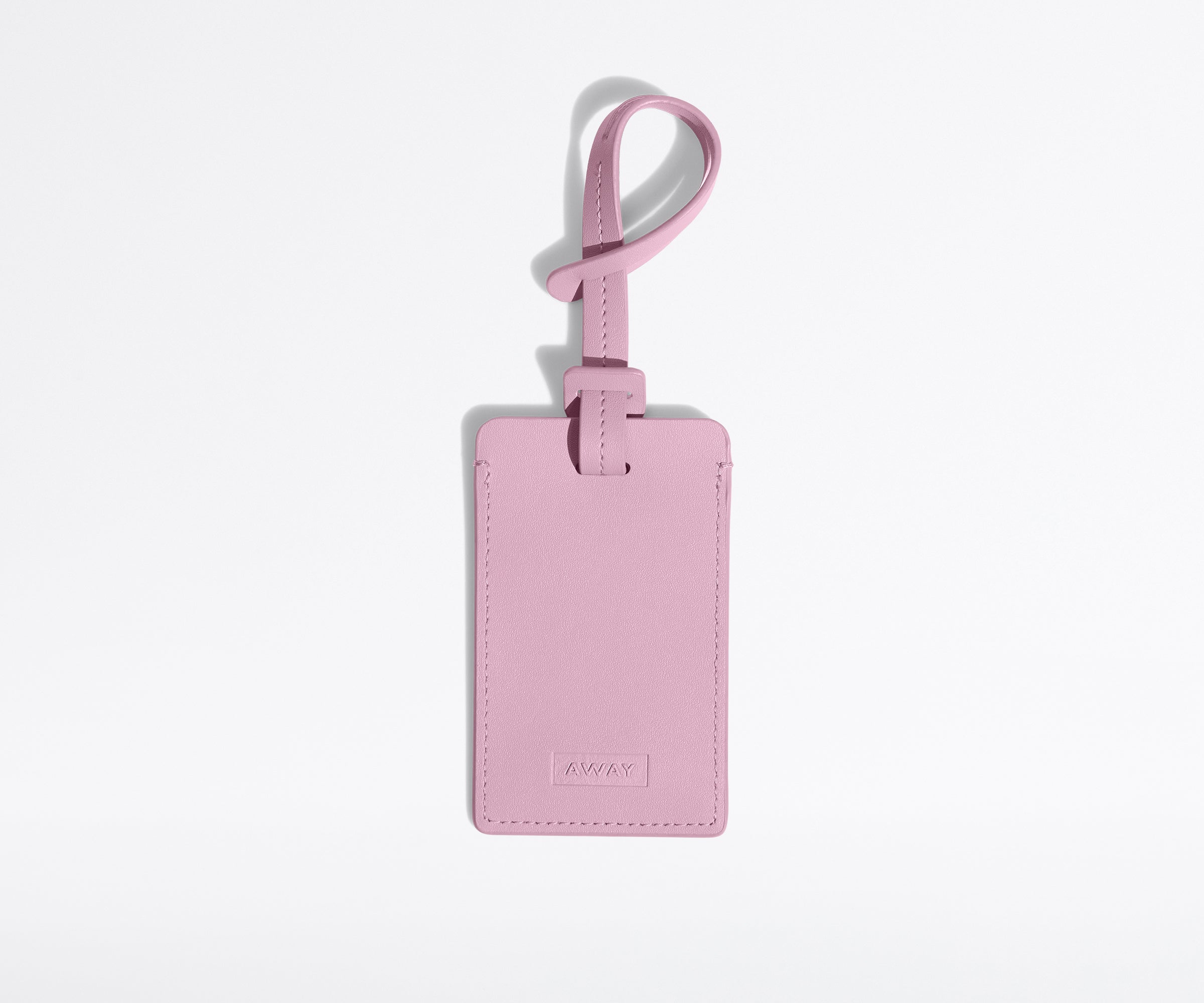 away-luggage-tag-tiquette-bagage-glacial-pink image 1
