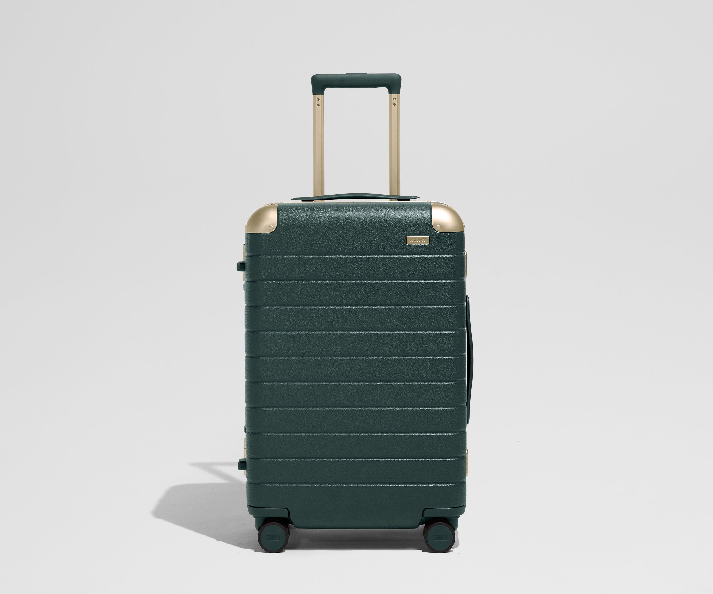 away-aluminum-edge-bigger-carry-on-valise-vert-lierre image 2