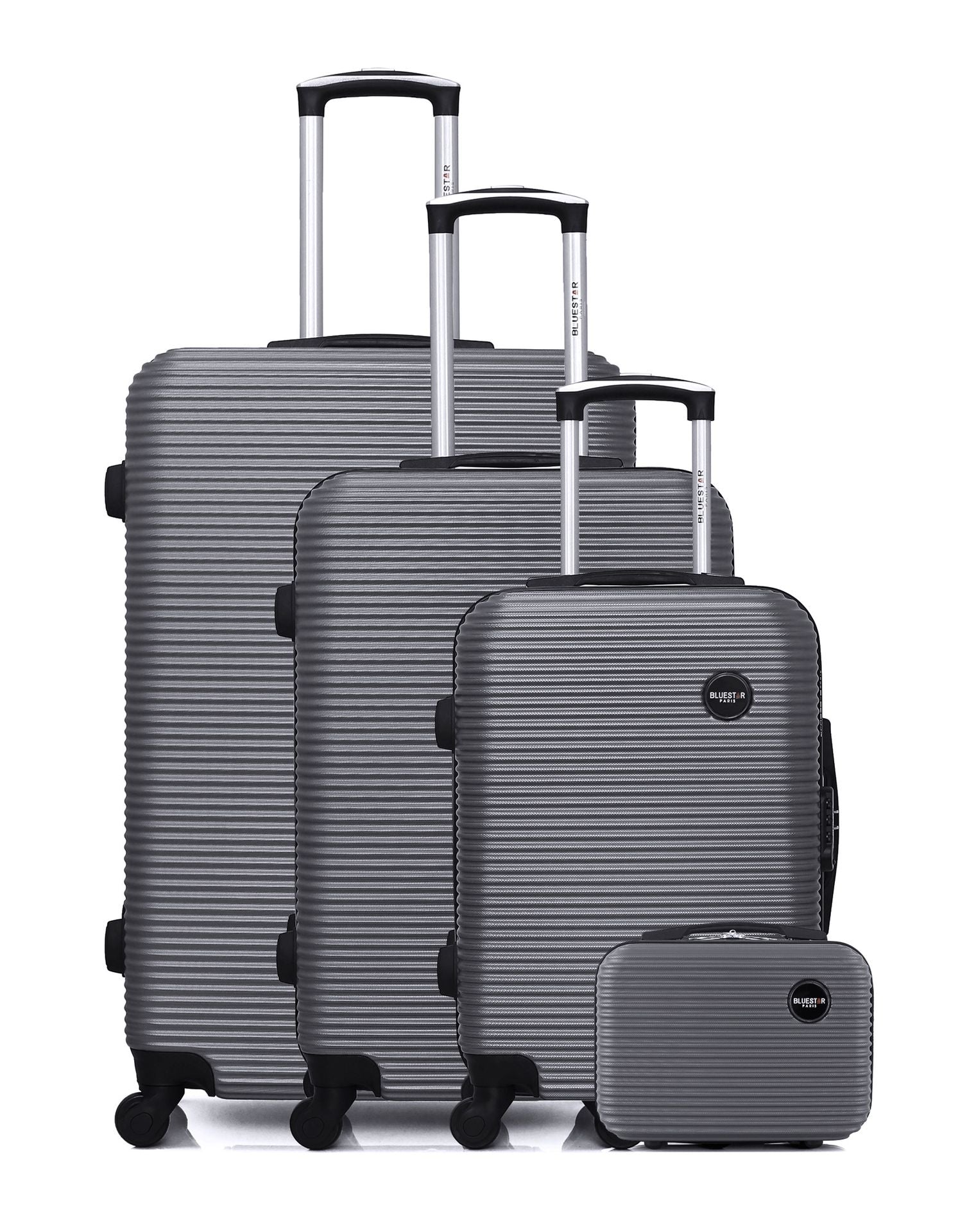 bluestar-london-c-set-4-valises-rigides-noir-abs image 8