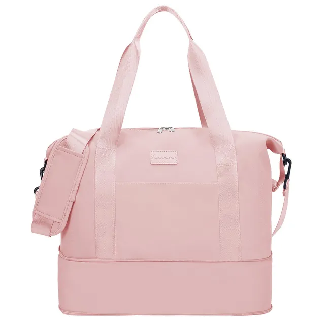 hayayu-sac-de-cabine-40x20x25-sac-voyage-rose-extensible image 1