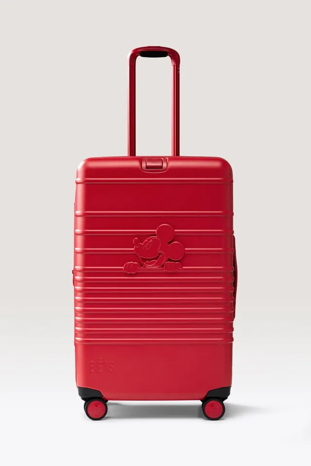 beis-disney-medium-roller-valise-mickey-rouge-rigide image 1