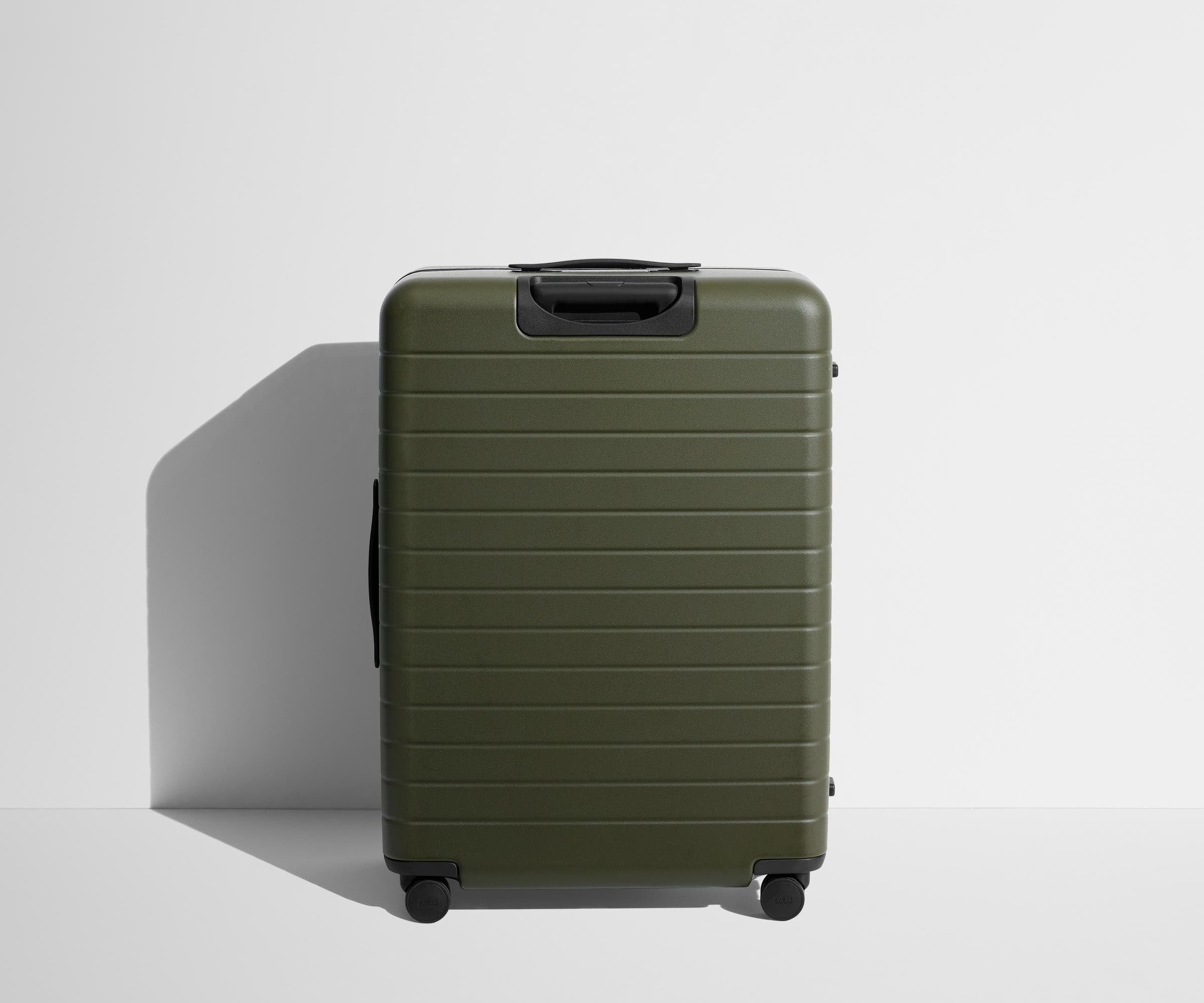 away-large-valise-soute-vert-olive-rigide image 7
