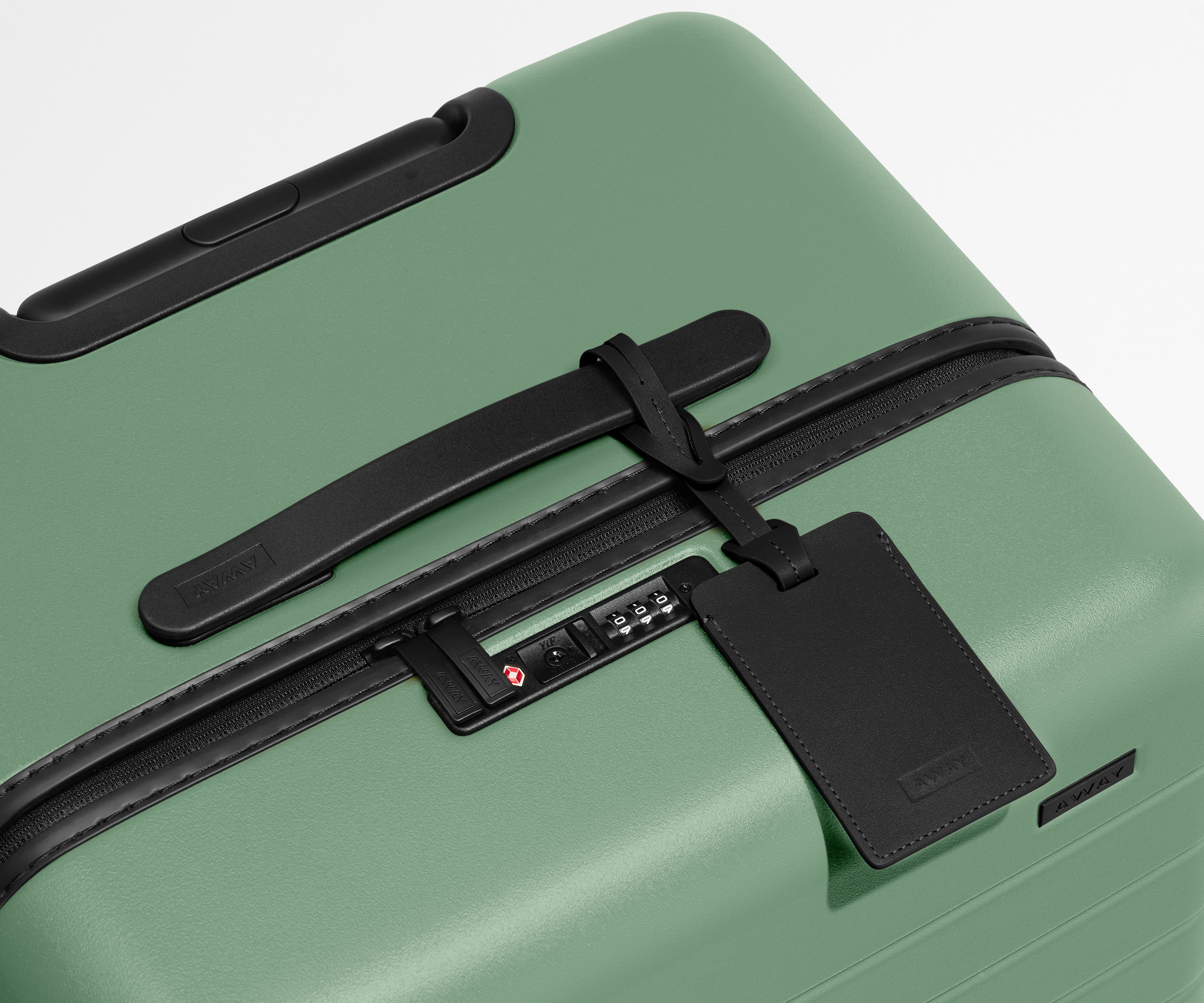 away-trunk-valise-soute-rigide-sea-green-compression image 8