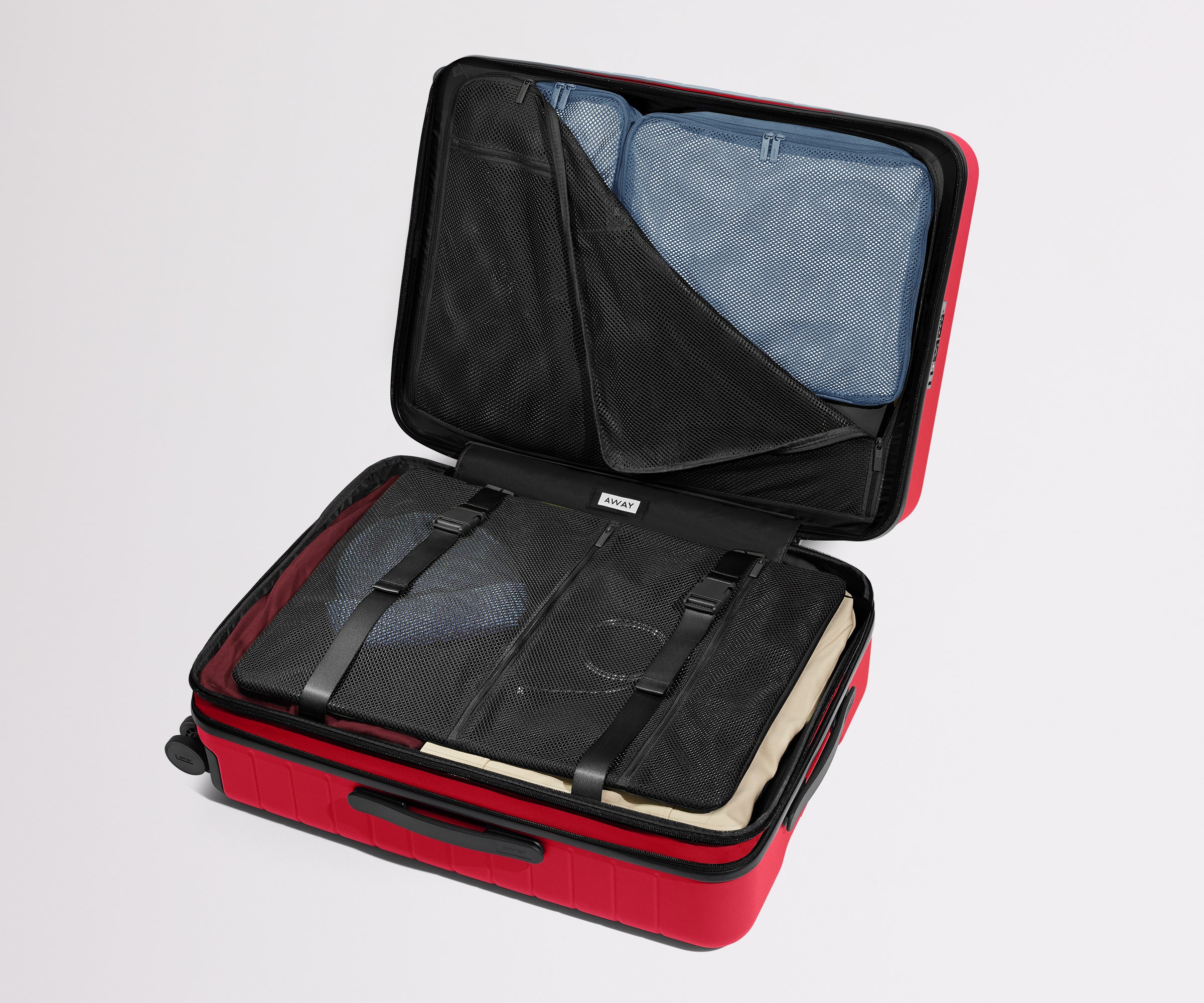 away-medium-flex-valise-soute-rigide-rouge-cherry-extensible image 5