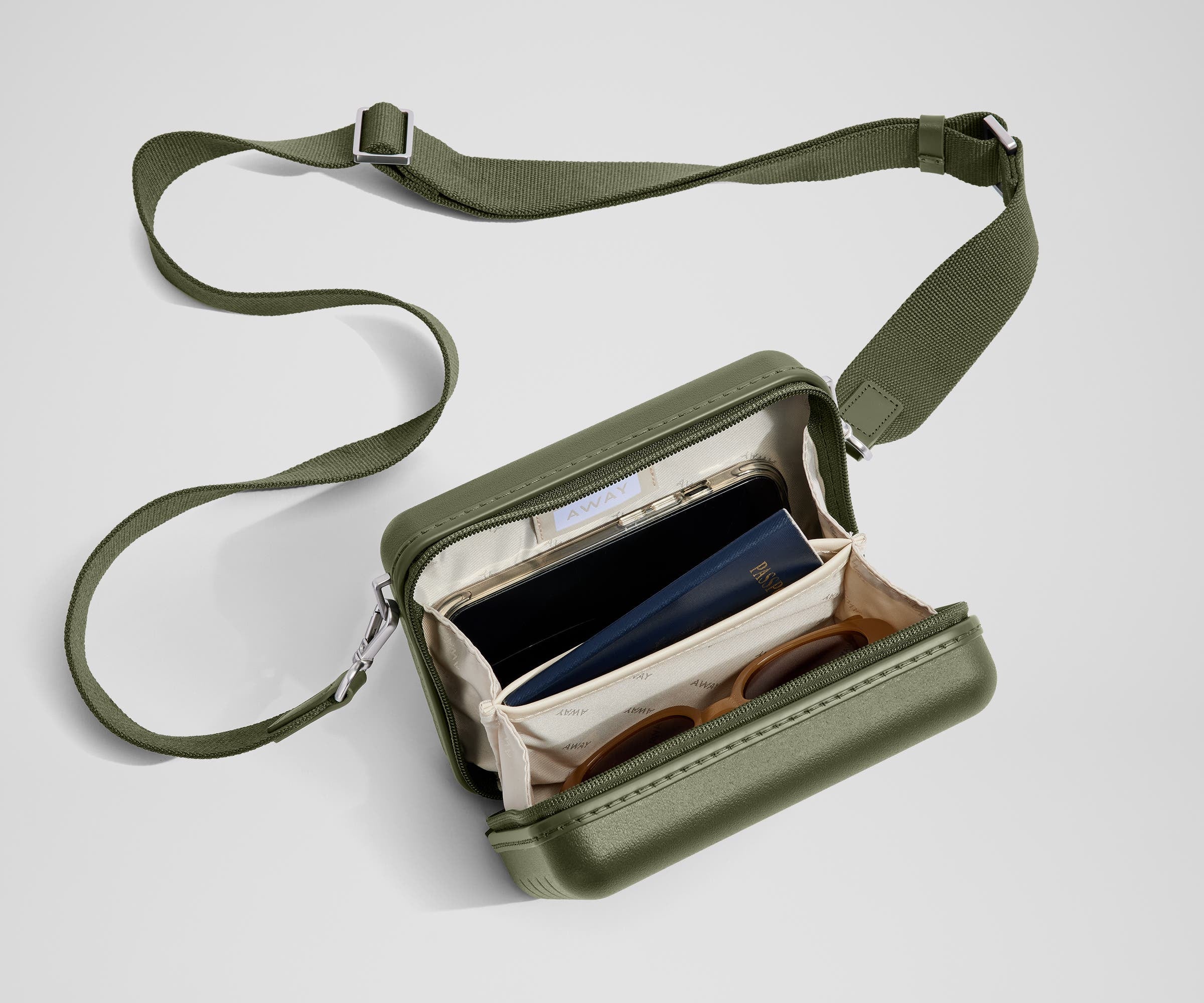 away-mini-crossbody-sac-bandouli-re-olive-rigide image 4