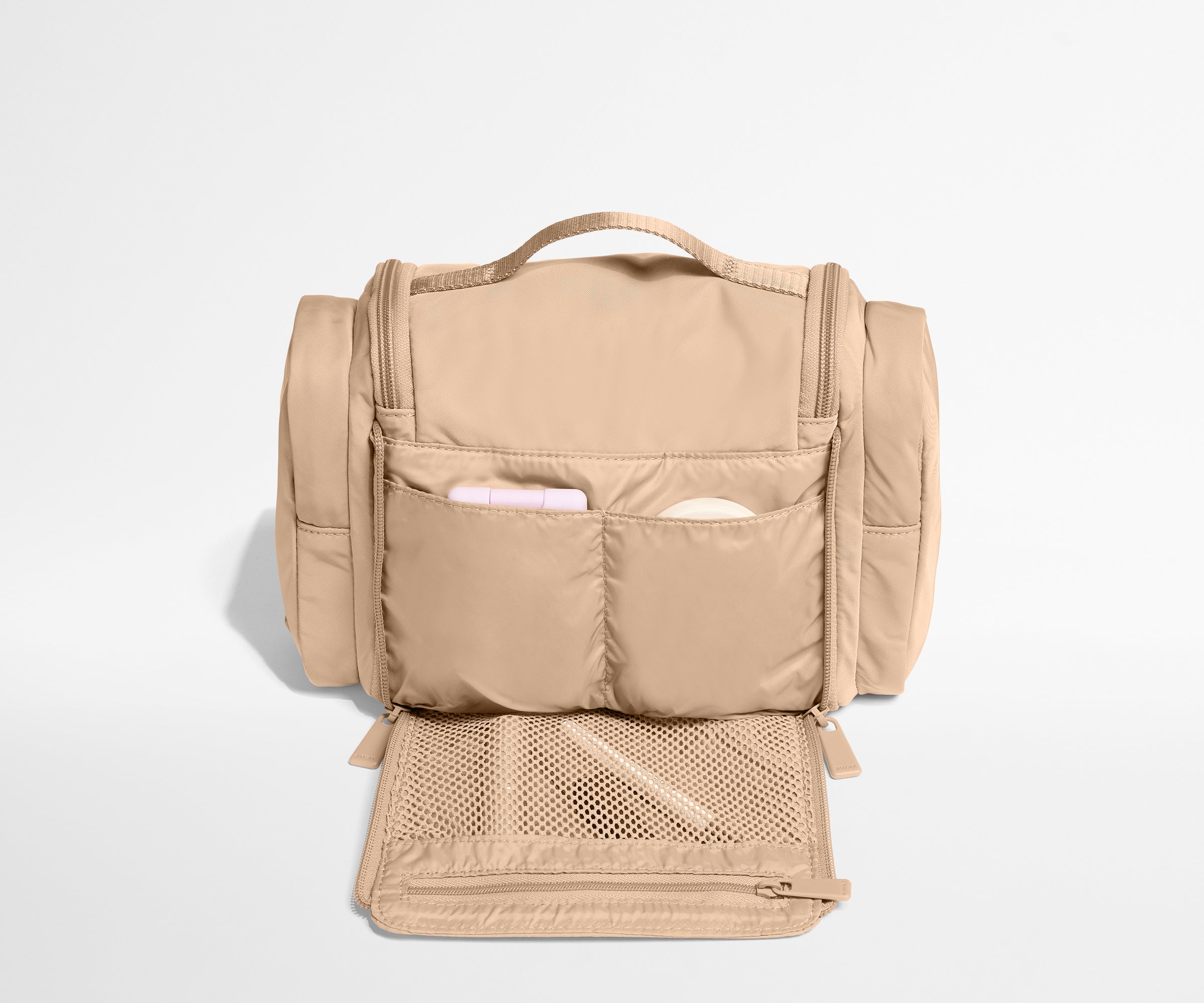 away-featherlight-vanity-trousse-de-toilette-suspendre-camel-brown image 5