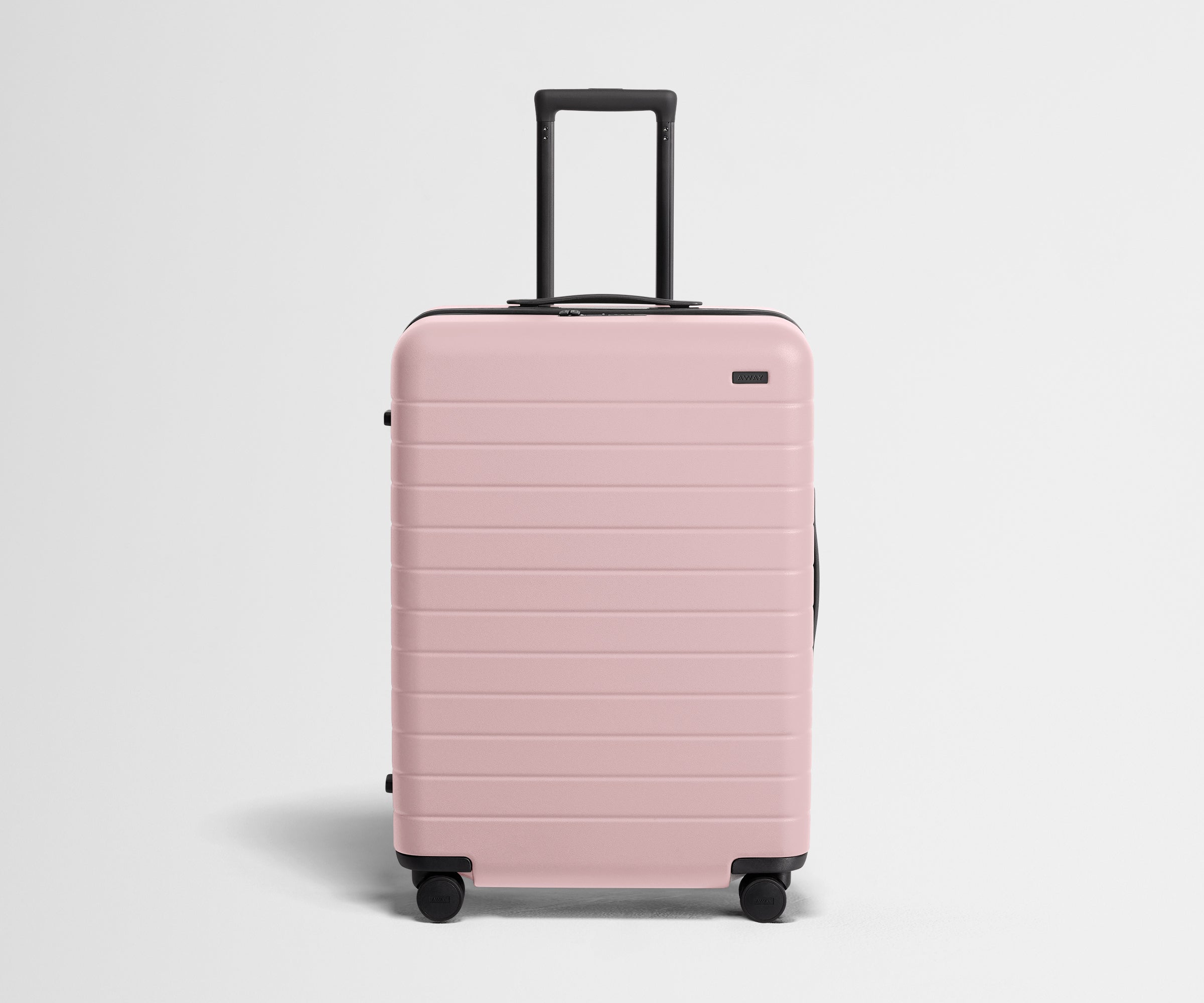 away-medium-valise-soute-rose-poudr-rigide-1-2-semaines image 1