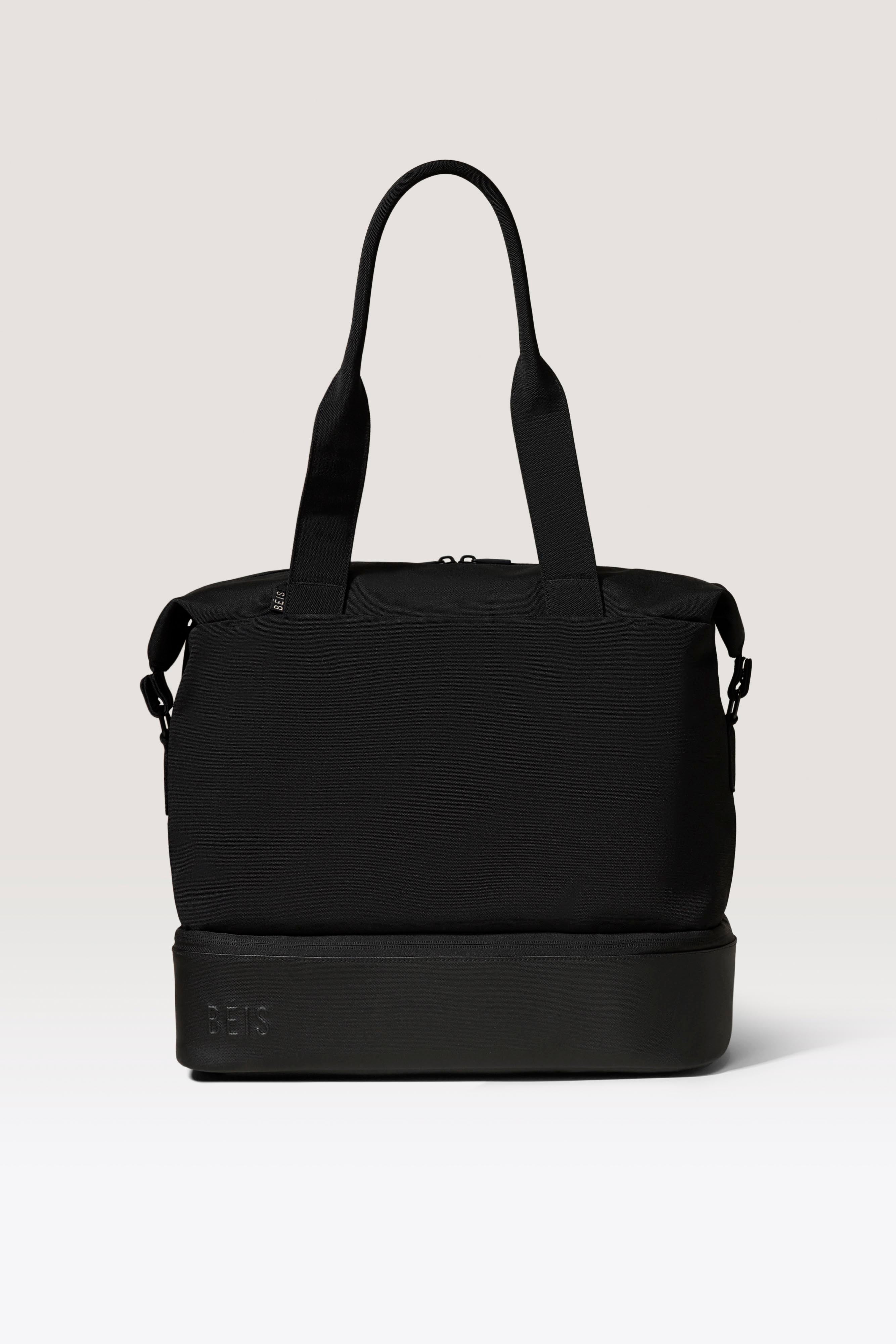 beis-mini-weekender-sac-voyage-noir-personnalisable image 1