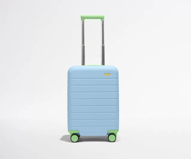 away-kids-carry-on-valise-cabine-enfant-bleu-dragonfly-rigide image 1