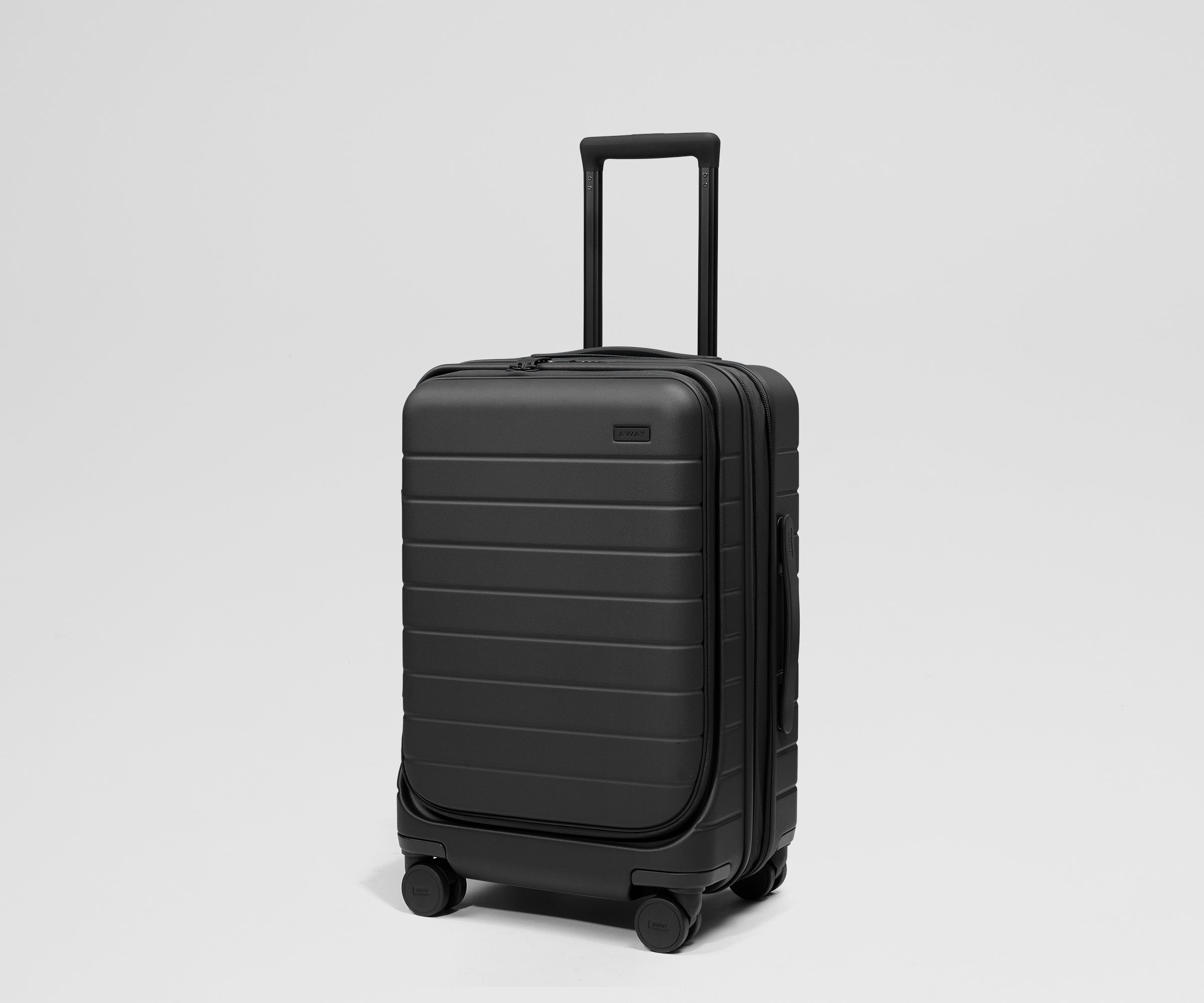 away-topside-valise-cabine-jet-black-noir-rigide-ordinateu image 1