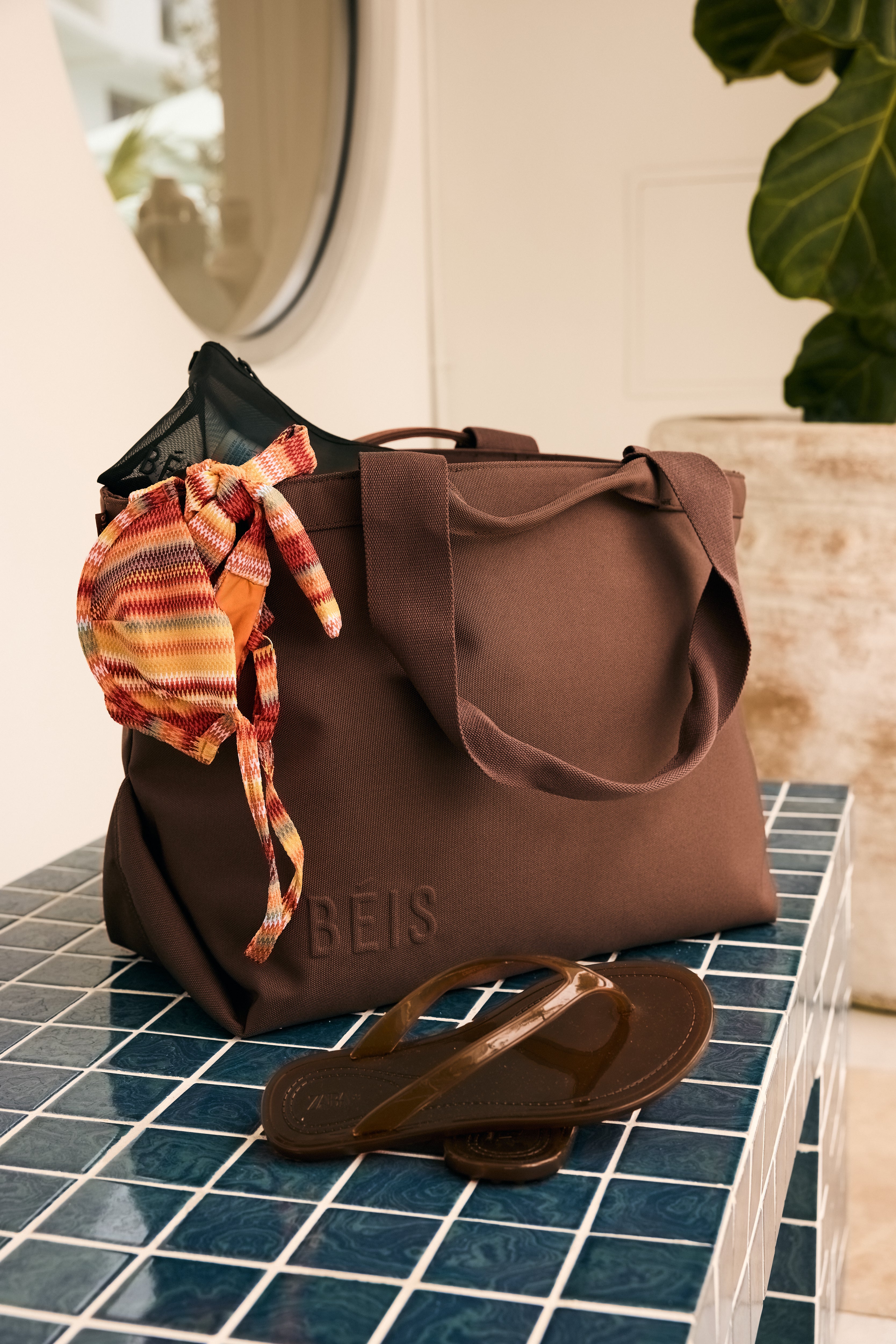 beis-travel-tote-sac-cabas-maple image 3